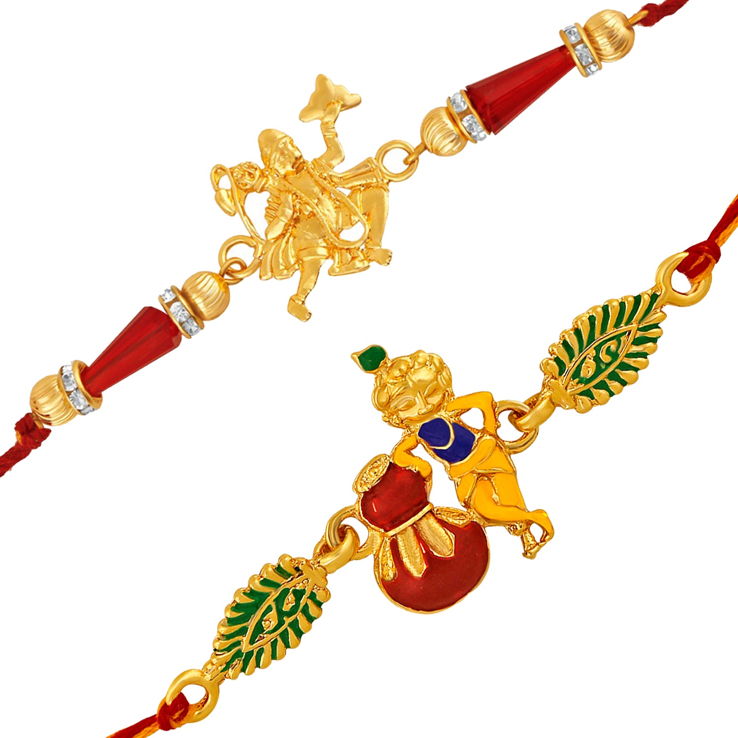 Hanuman and Krishana Rakhi's