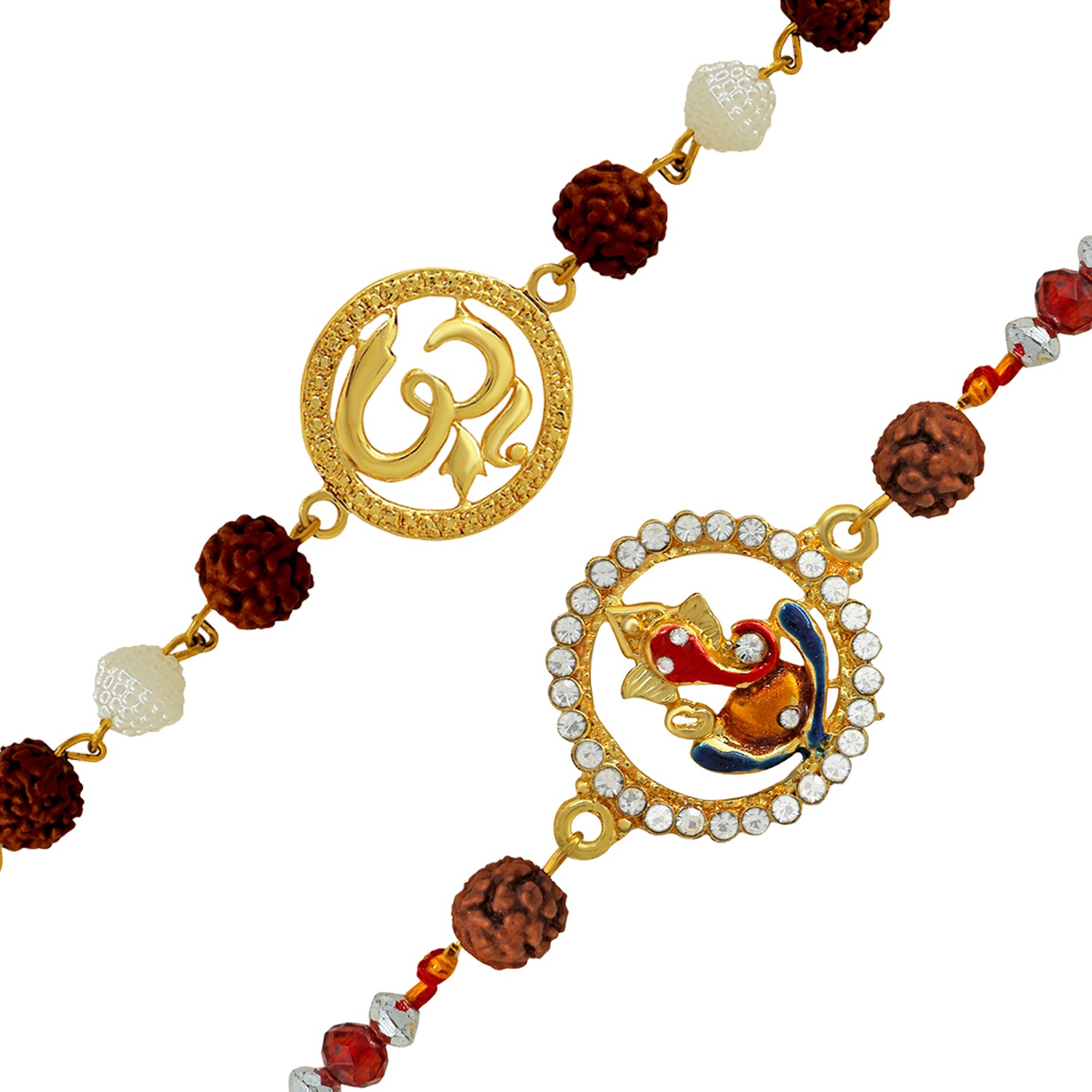 Om and Ganesha Rakhi's