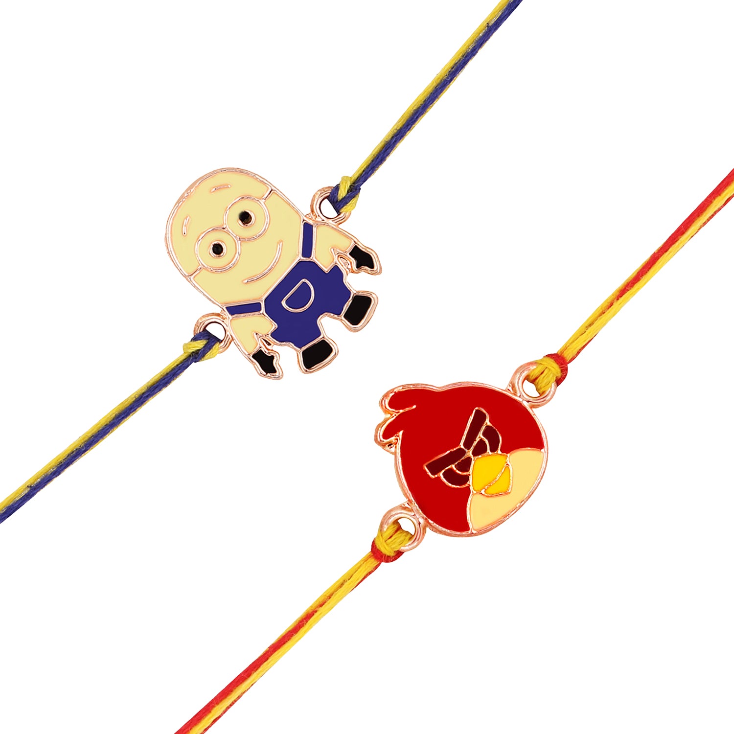 Combo of 4 Popular Trendy Colorful Cartoon Kids Rakhi
