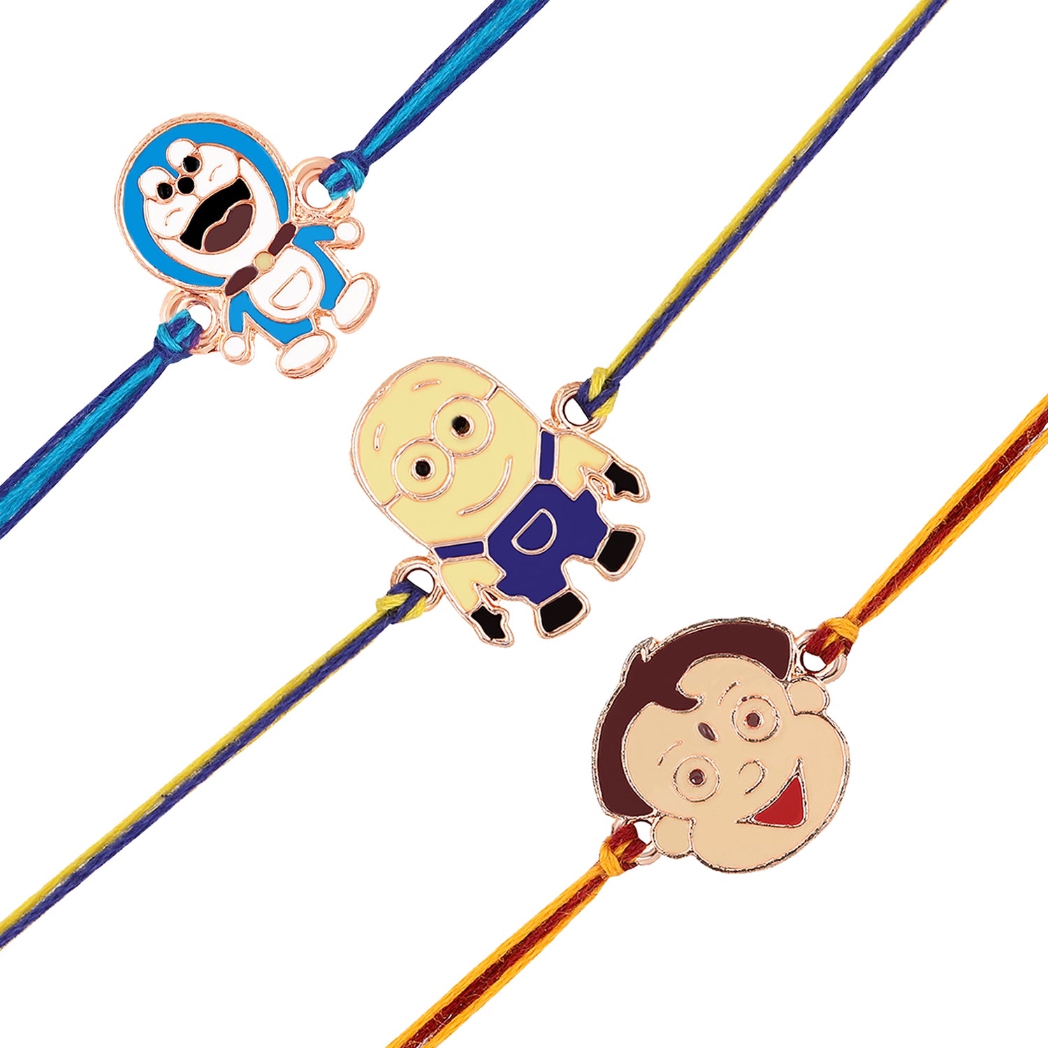 Combo of 3 Popular Trendy Cartoon Kids Rakhi