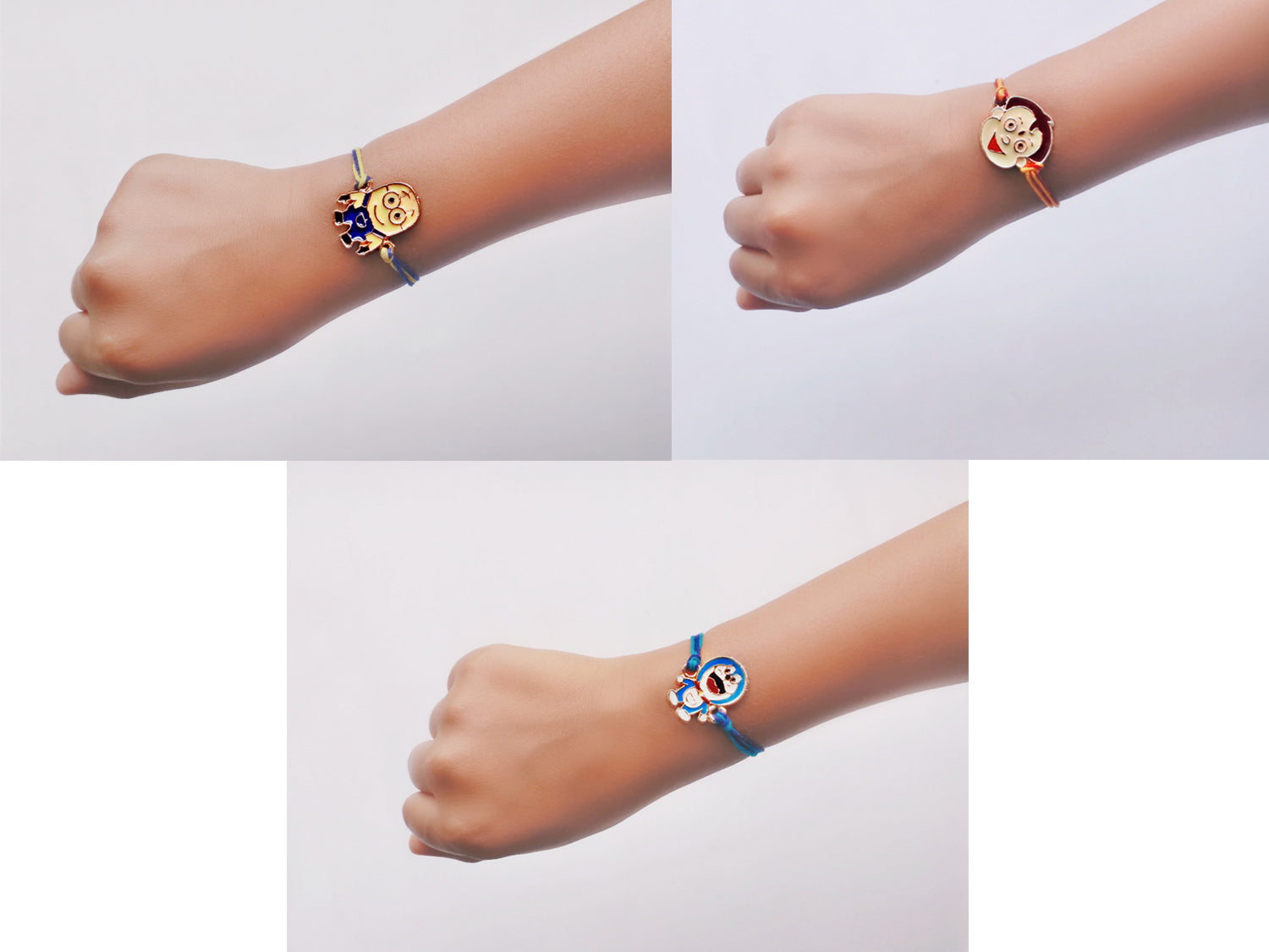 Combo of 3 Popular Trendy Cartoon Kids Rakhi