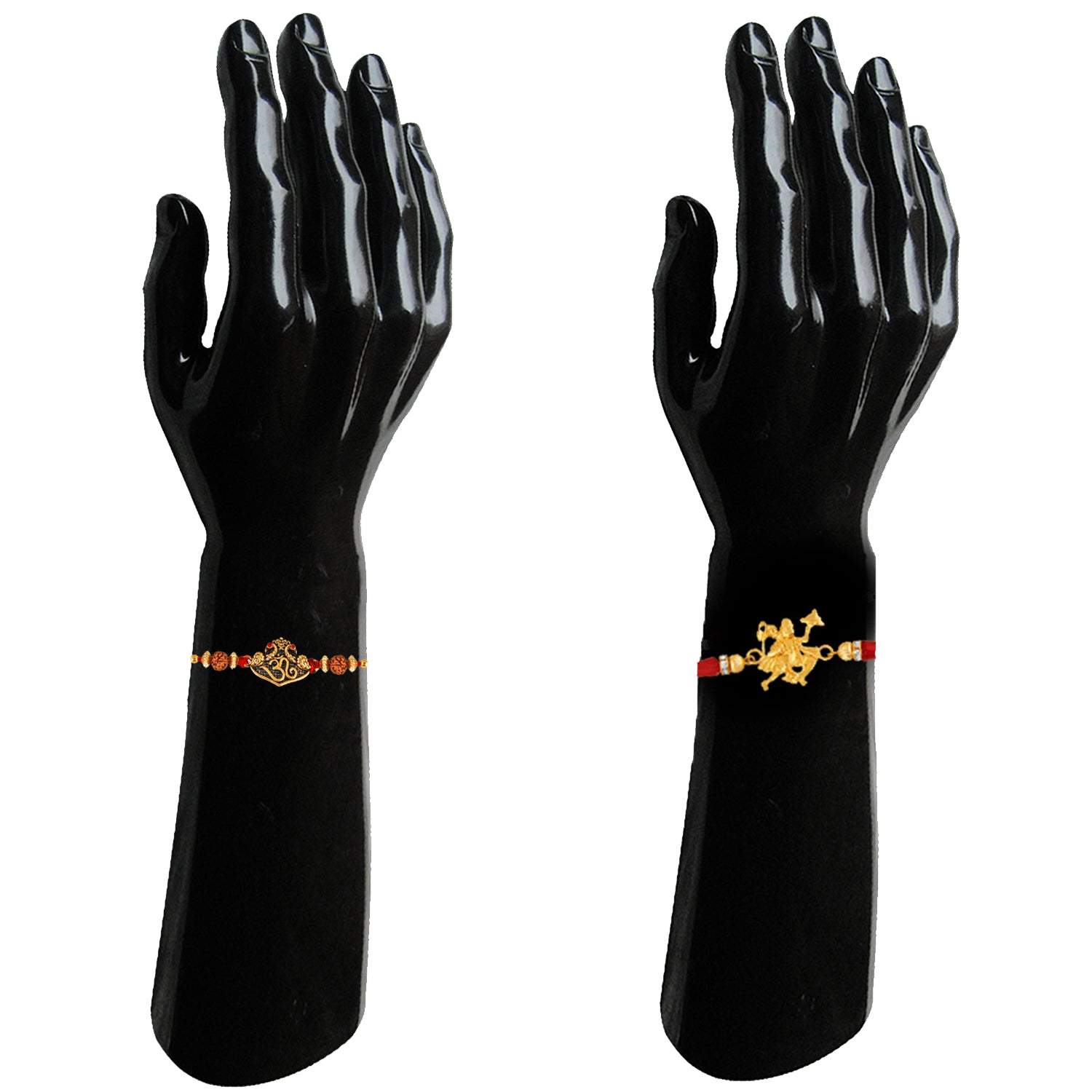 Combo of Hanuman and Om Rakhi