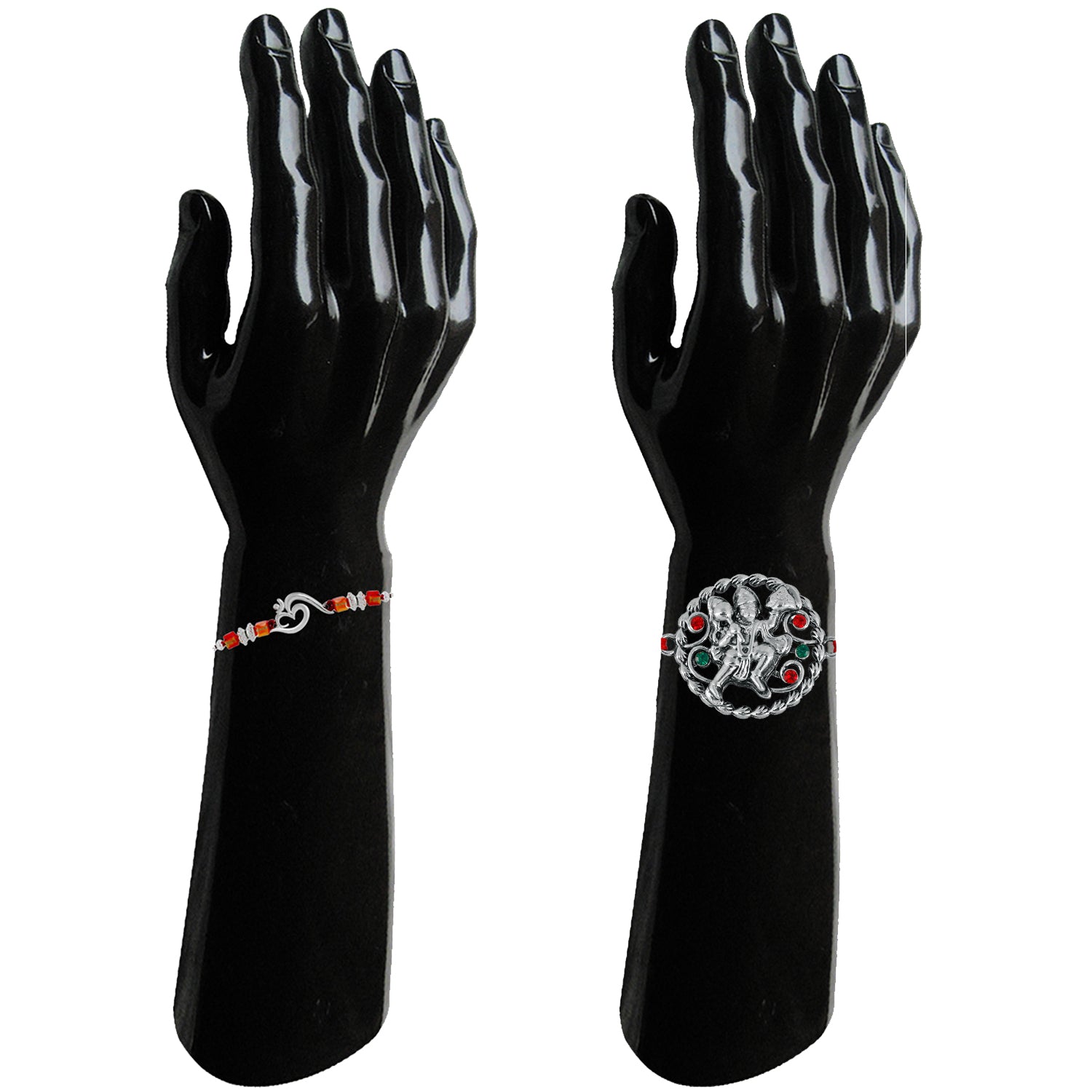 Combo of Om and Hanuman Rakhi