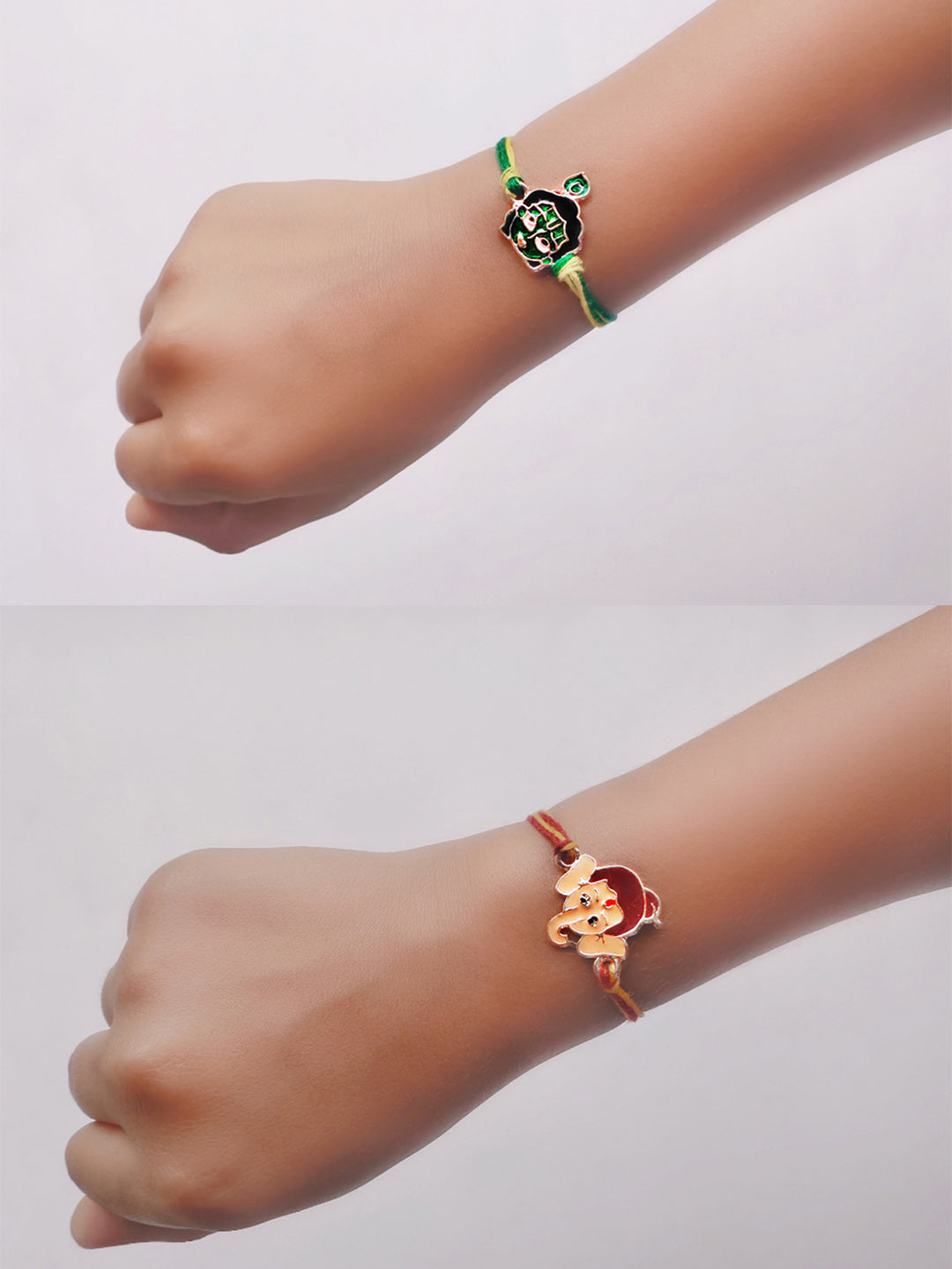 Combo of Bal Ganesh and Bal Krishna Rakhi