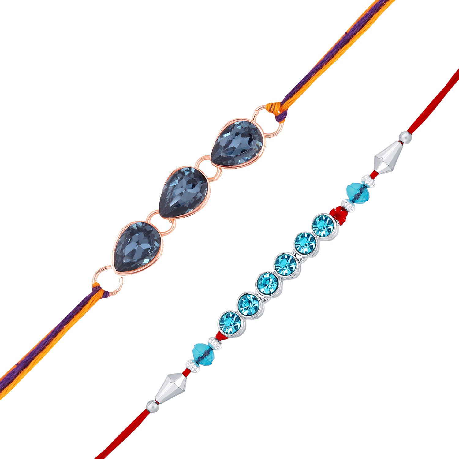 Combo of Designer and Evil Eye Rakhi