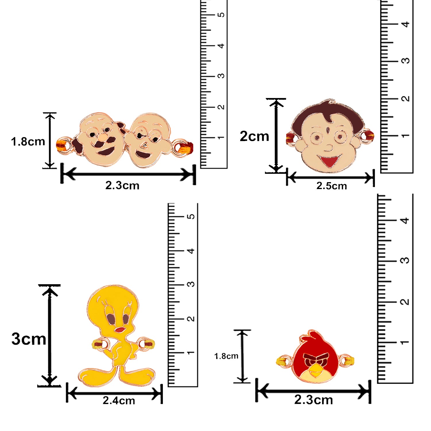 Combo of Cartoon Rakhi