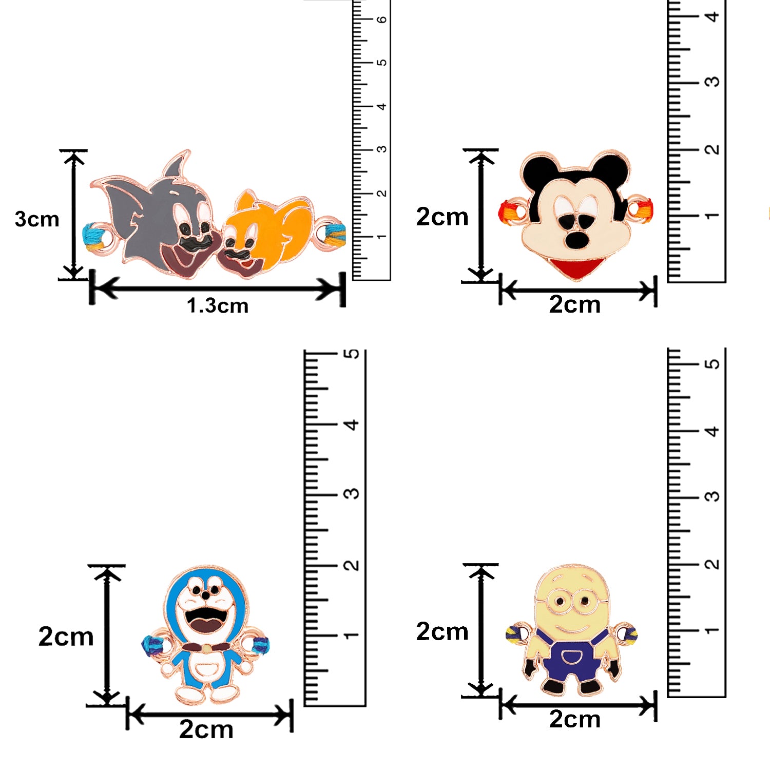 Combo of Cartoon Rakhi