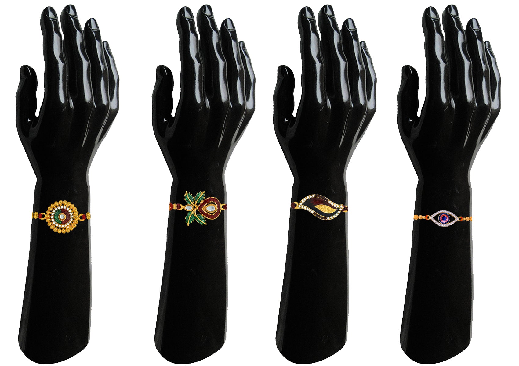 Combo of Classic Colorful Rakhi's