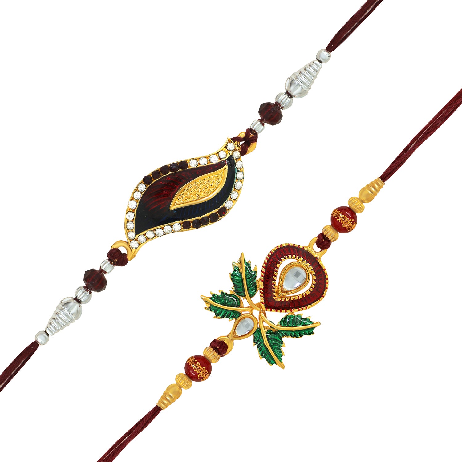 Combo of Classic Colorful Rakhi's
