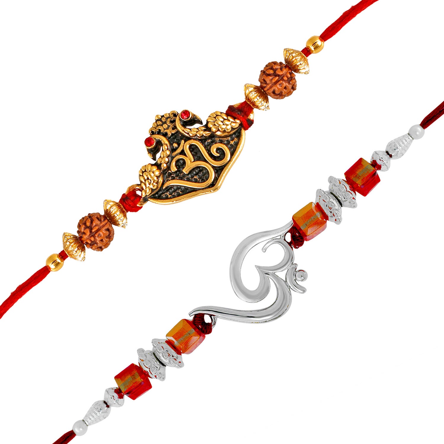 Combo of 2 Om Rakhis