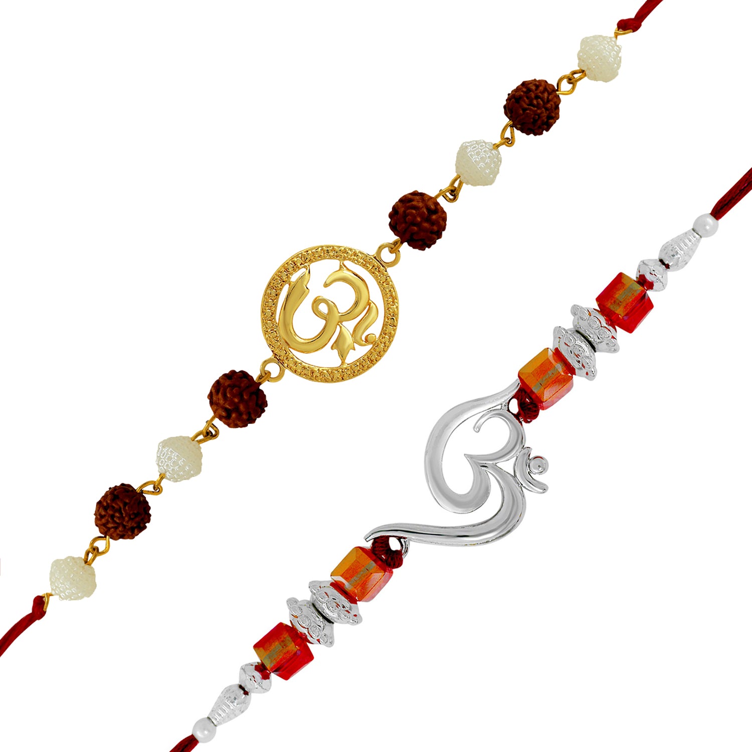 Combo of Two Om Rakhi's