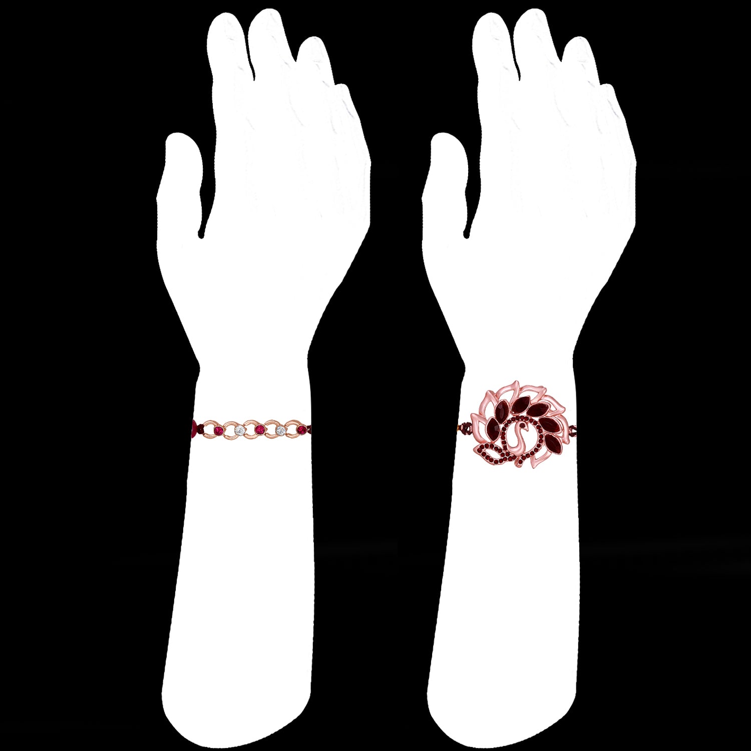 Combo of Two Beautiful Rakhis