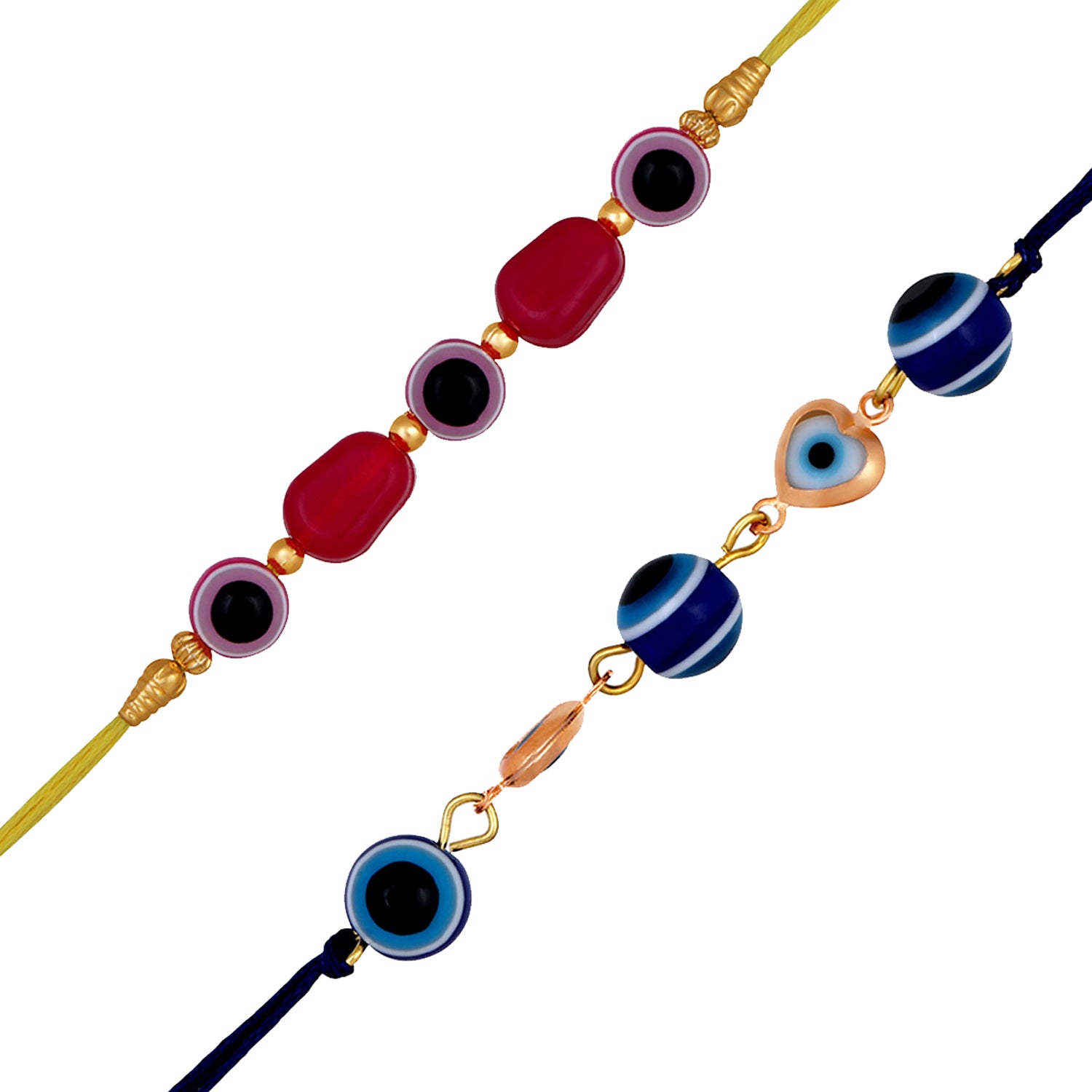 Combo of 2 Evil Eye Nazariya Rakhis