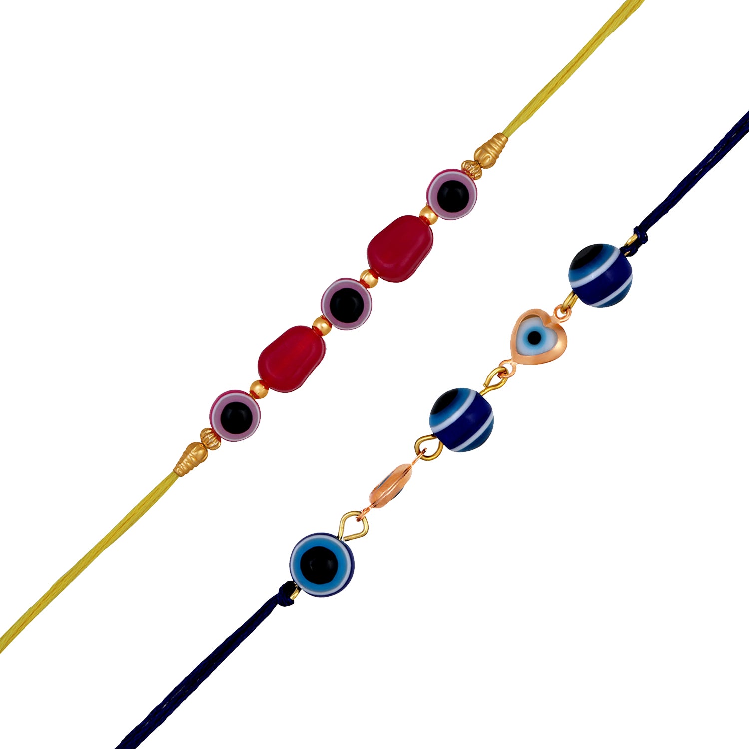 Combo of 2 Evil Eye Nazariya Rakhis