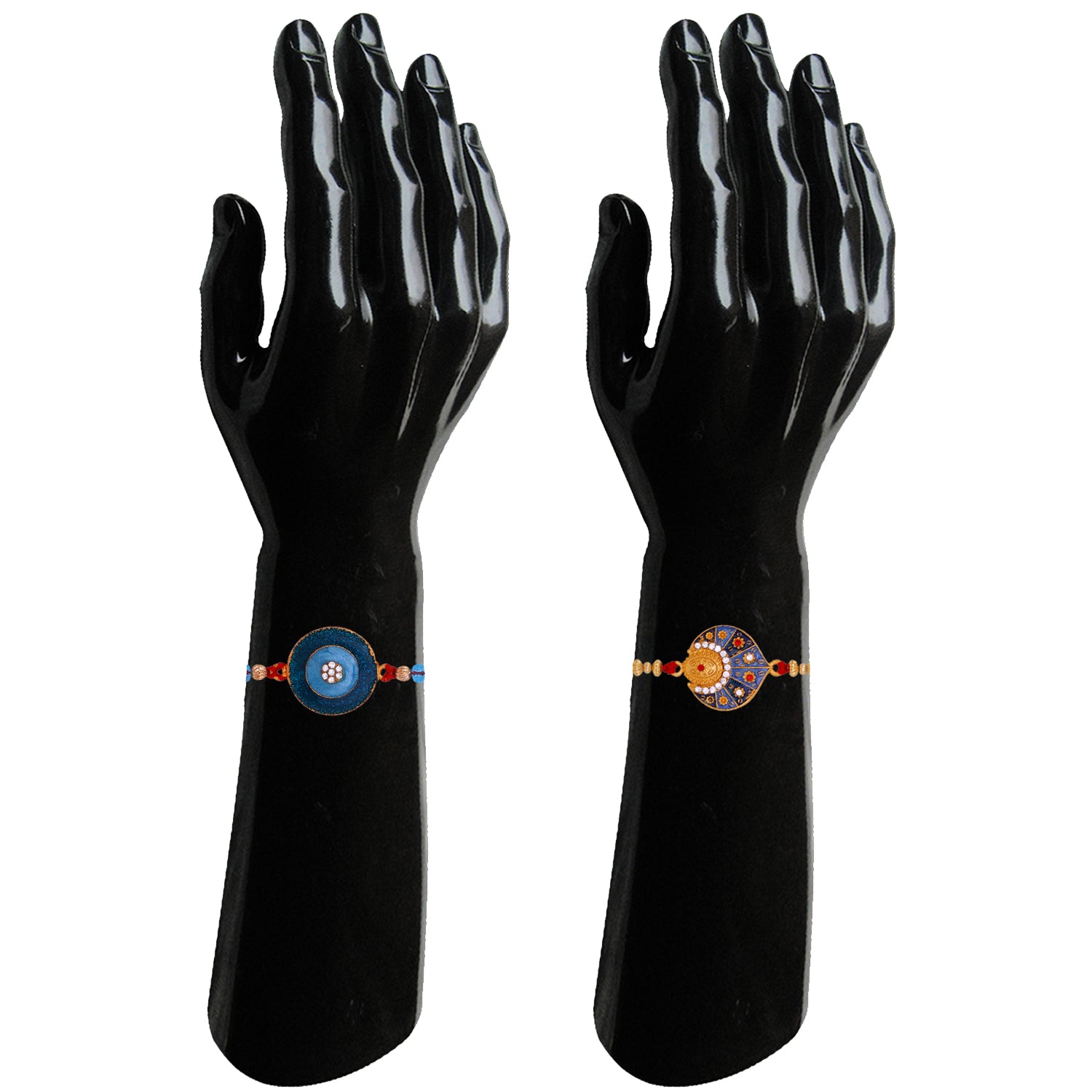 Combo of 2 Premium Meenakari Work Rakhi's