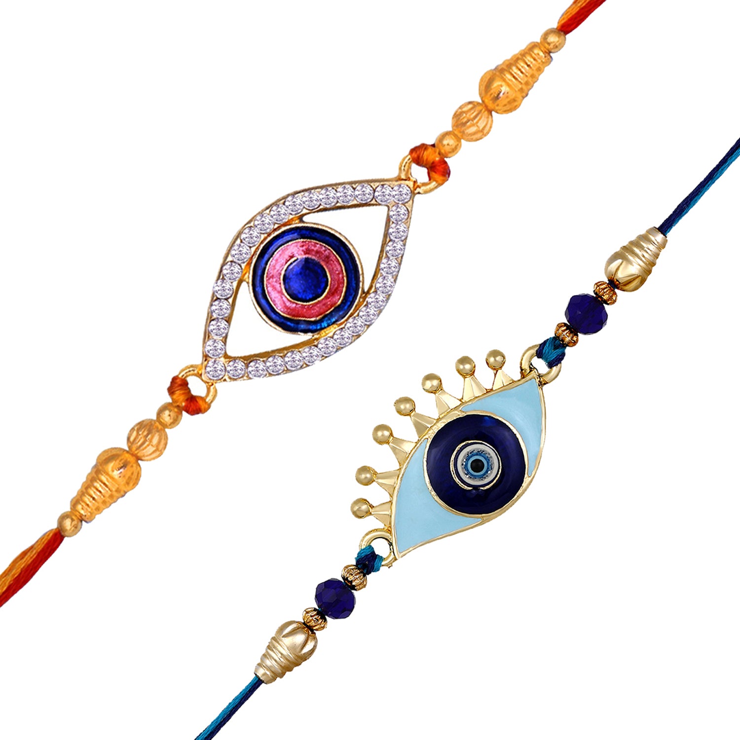 Combo of 2 Evil Eye Rakhi's
