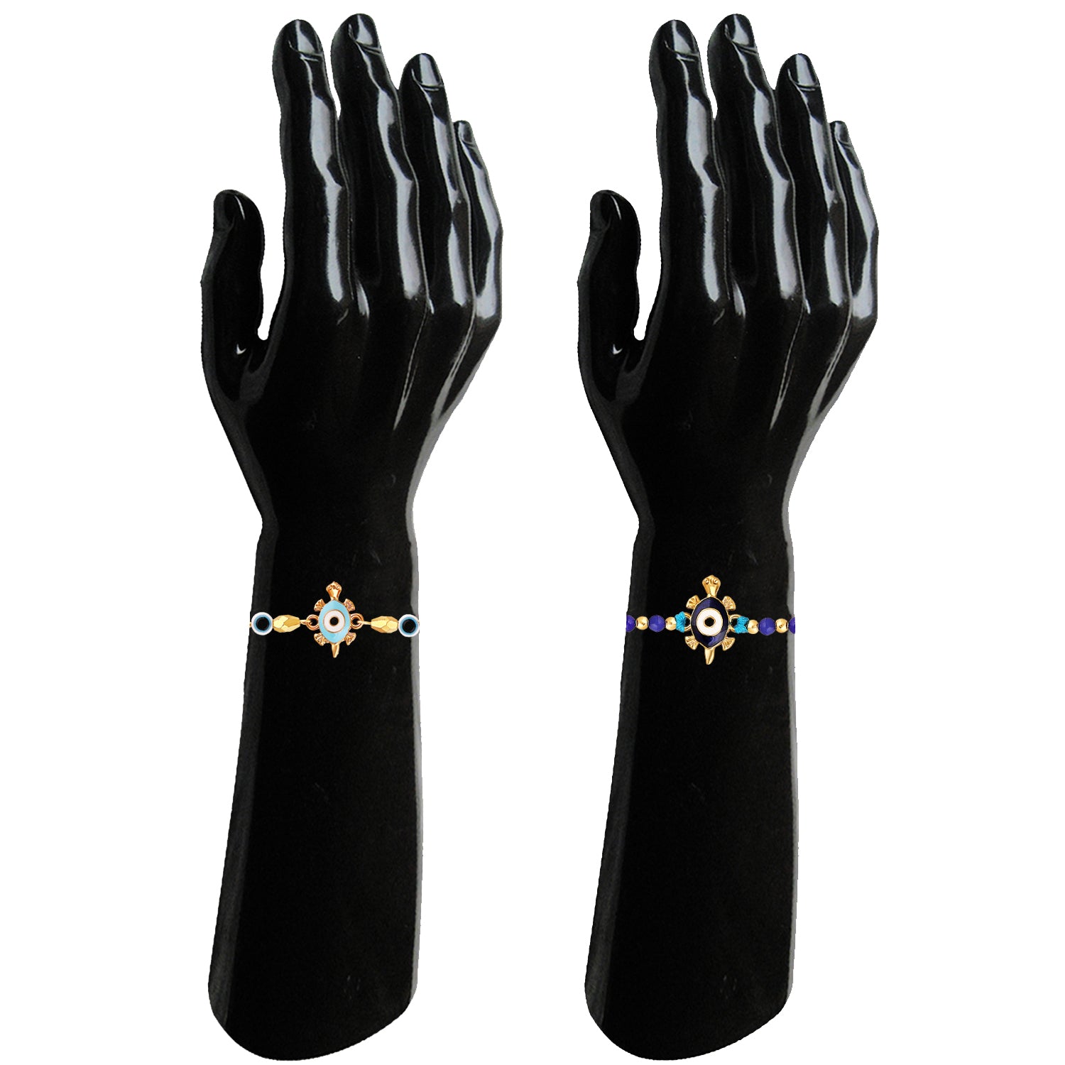 Combo of 2 Evil Eye and Tortise-Shaped Rakhis