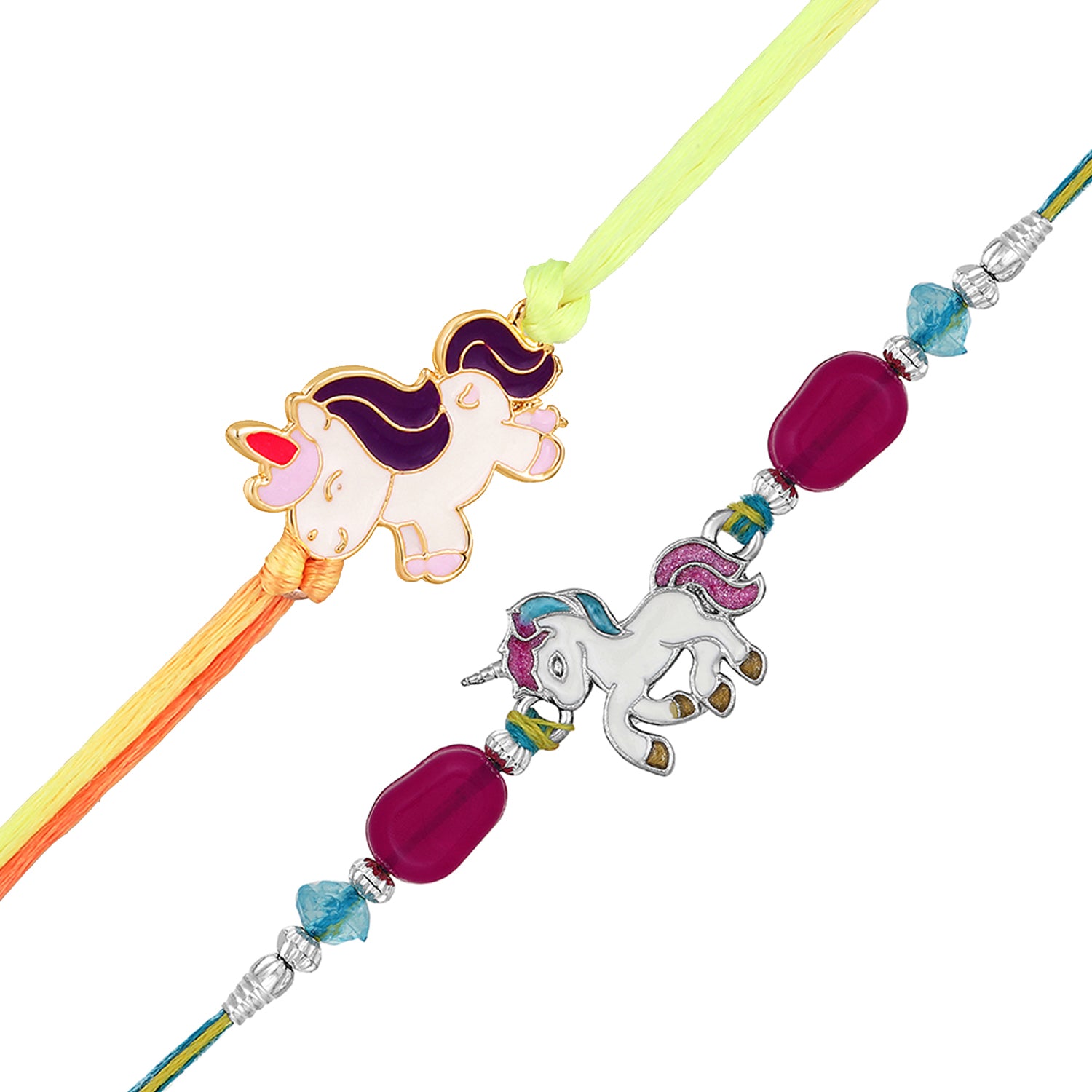Combo of 2 Unicorn-Shaped Rakhis