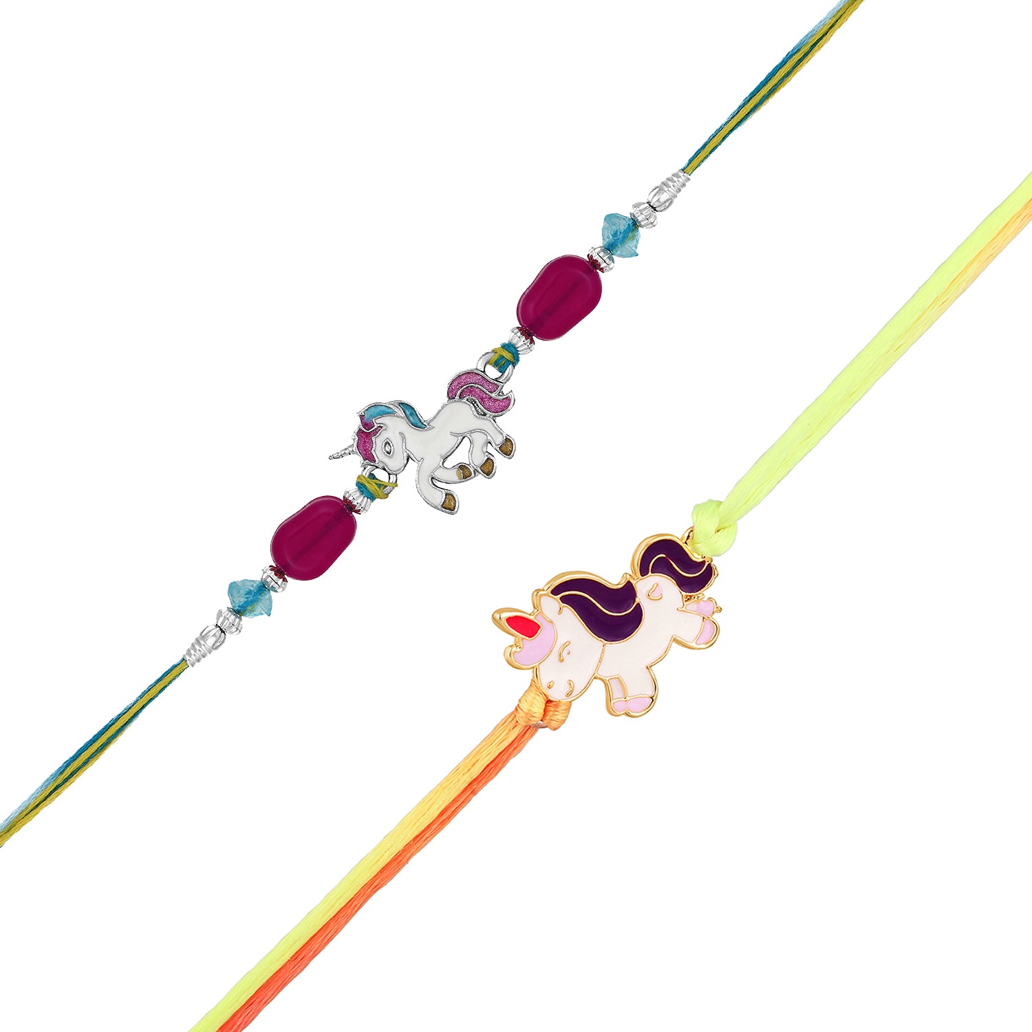 Combo of 2 Unicorn-Shaped Rakhis