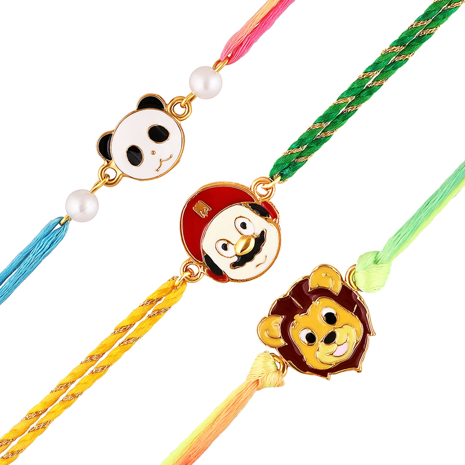 Combo of Kids Favourite 3 Cartoon Rakhis