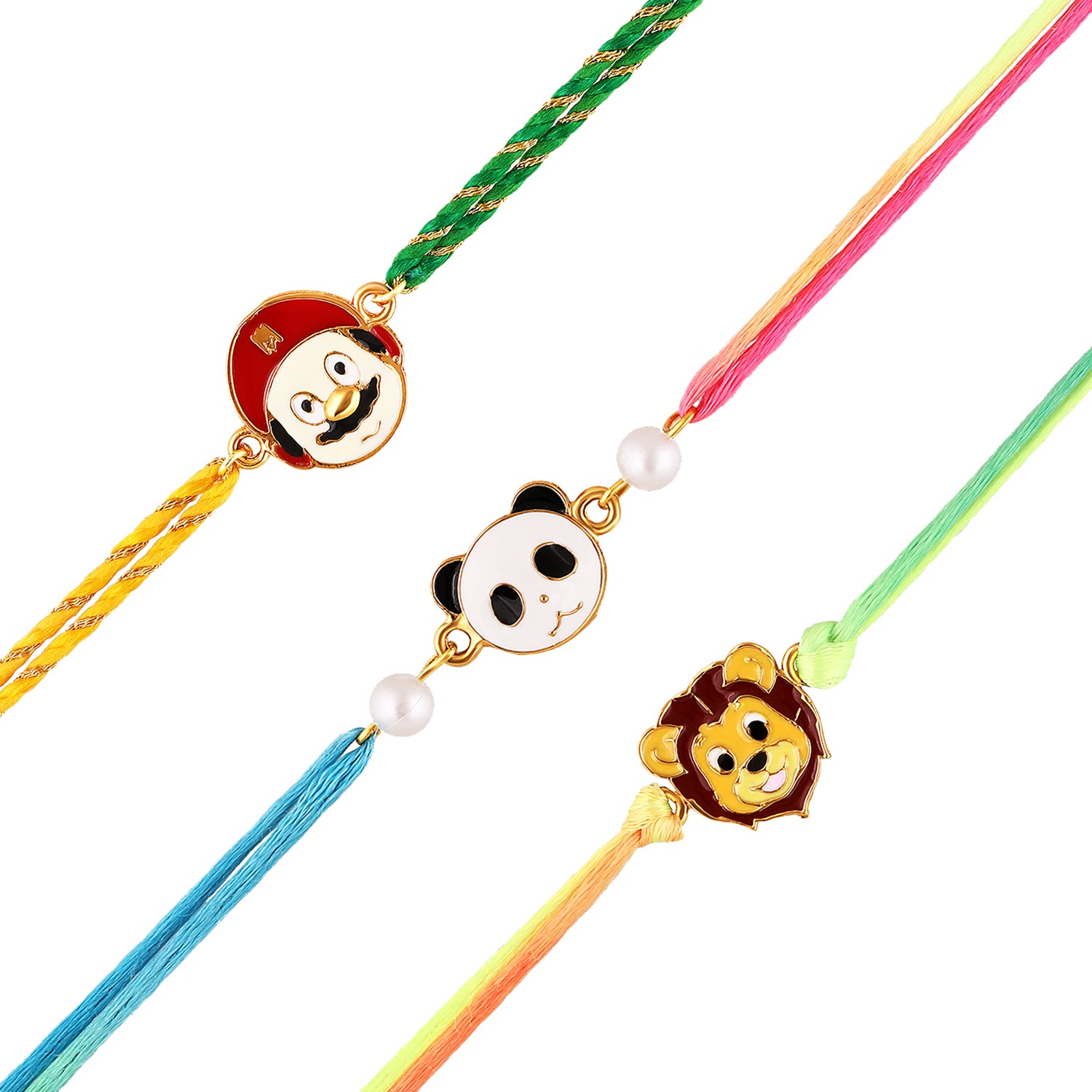 Combo of Kids Favourite 3 Cartoon Rakhis