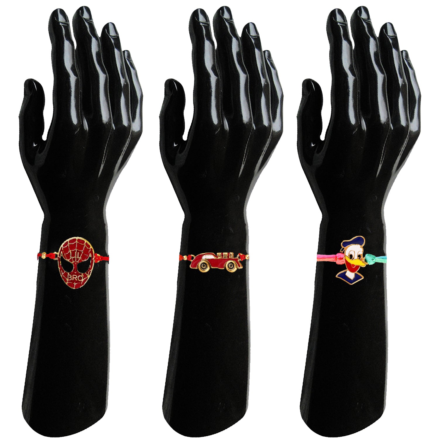 Combo of Kids Favourite 3 Cartoon Rakhis