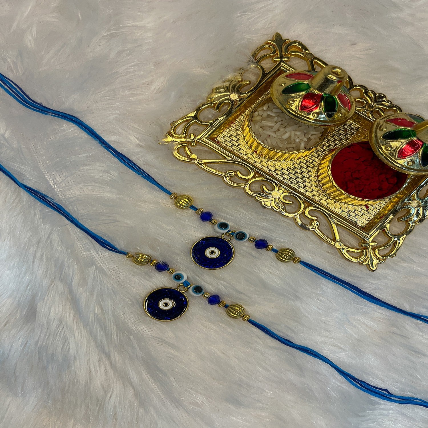 Combo of 2 Evil Eye Rakhis