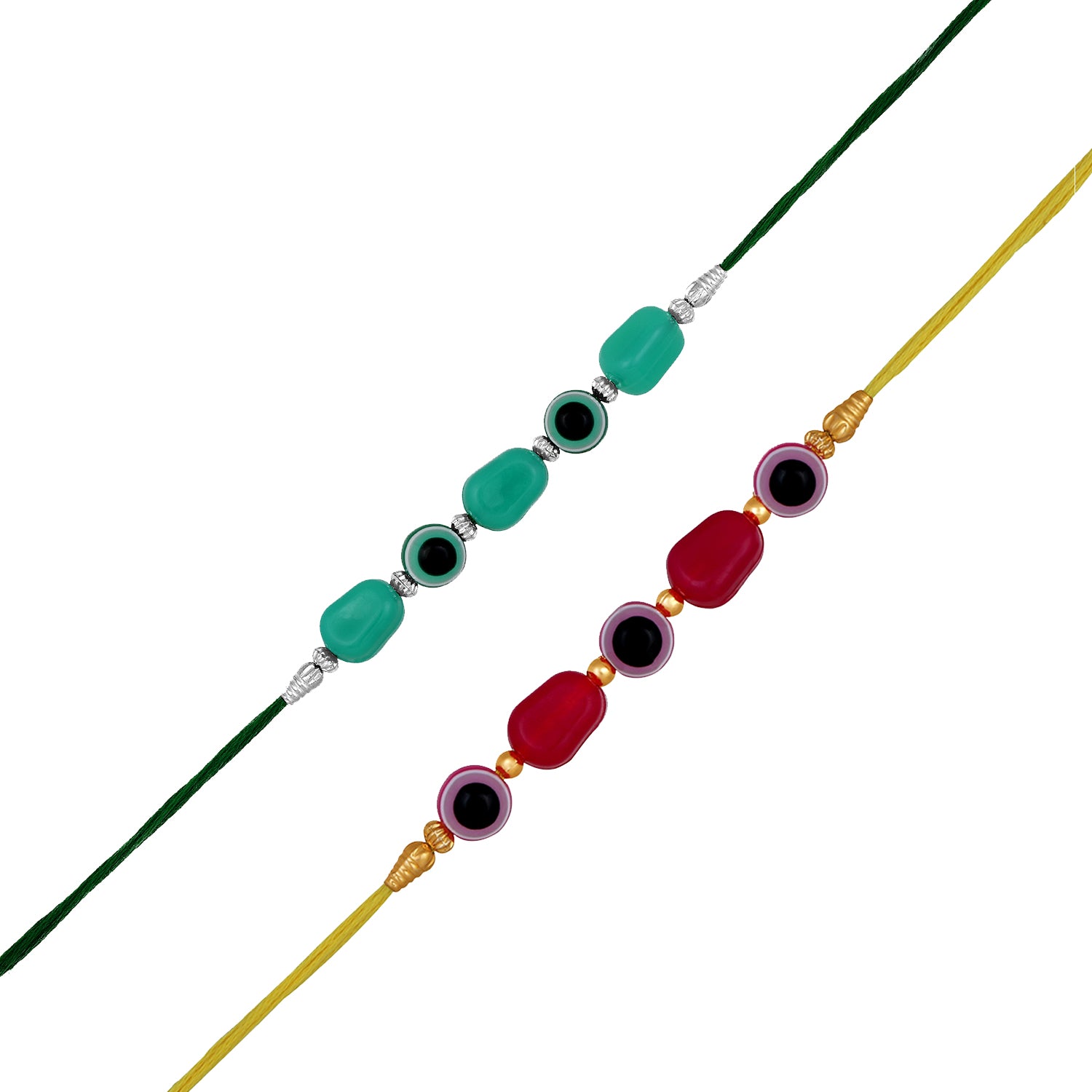 Combo of 2 Evil Eye Rakhis