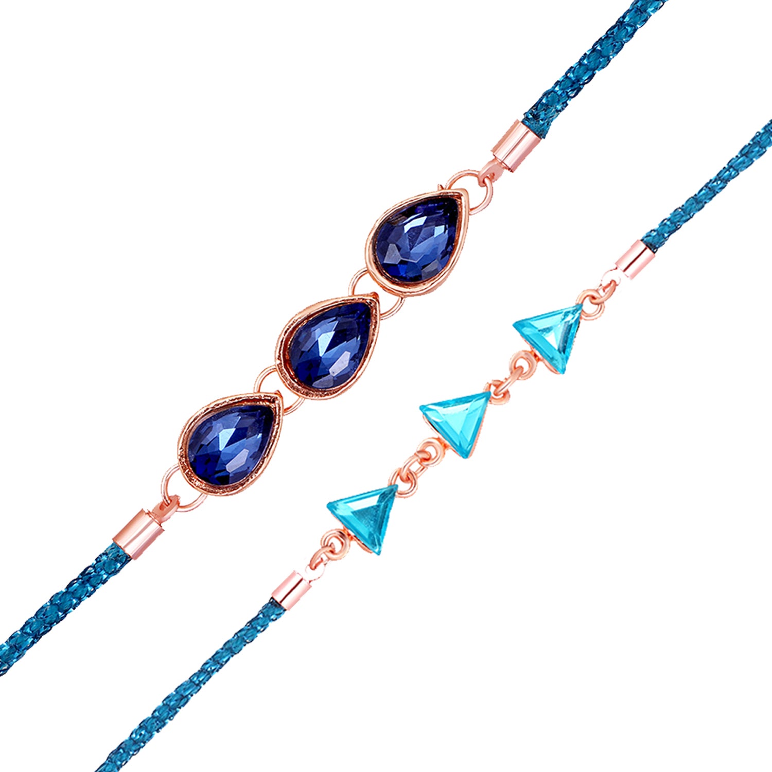 Combo of 2 Bracelet Style Rakhis