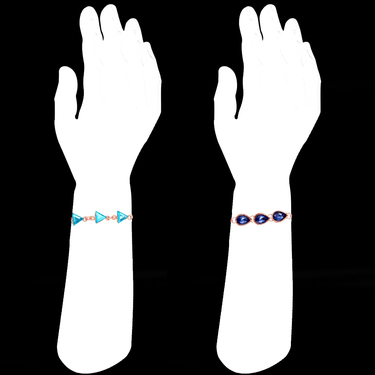 Combo of 2 Bracelet Style Rakhis