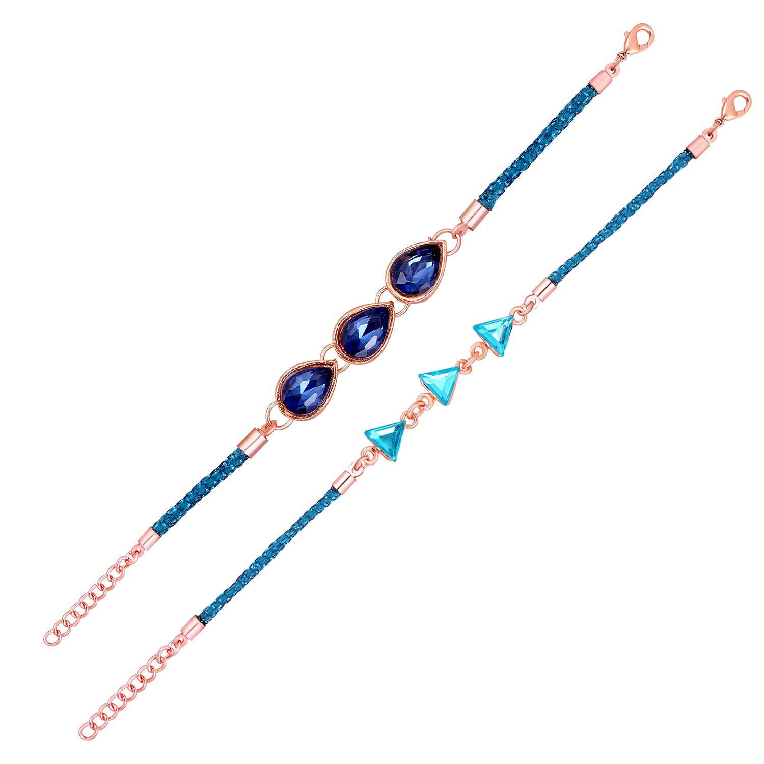 Combo of 2 Bracelet Style Rakhis