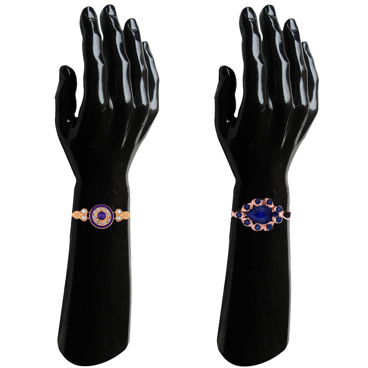 Combo of 2 Beautifully Crafted Rakhis