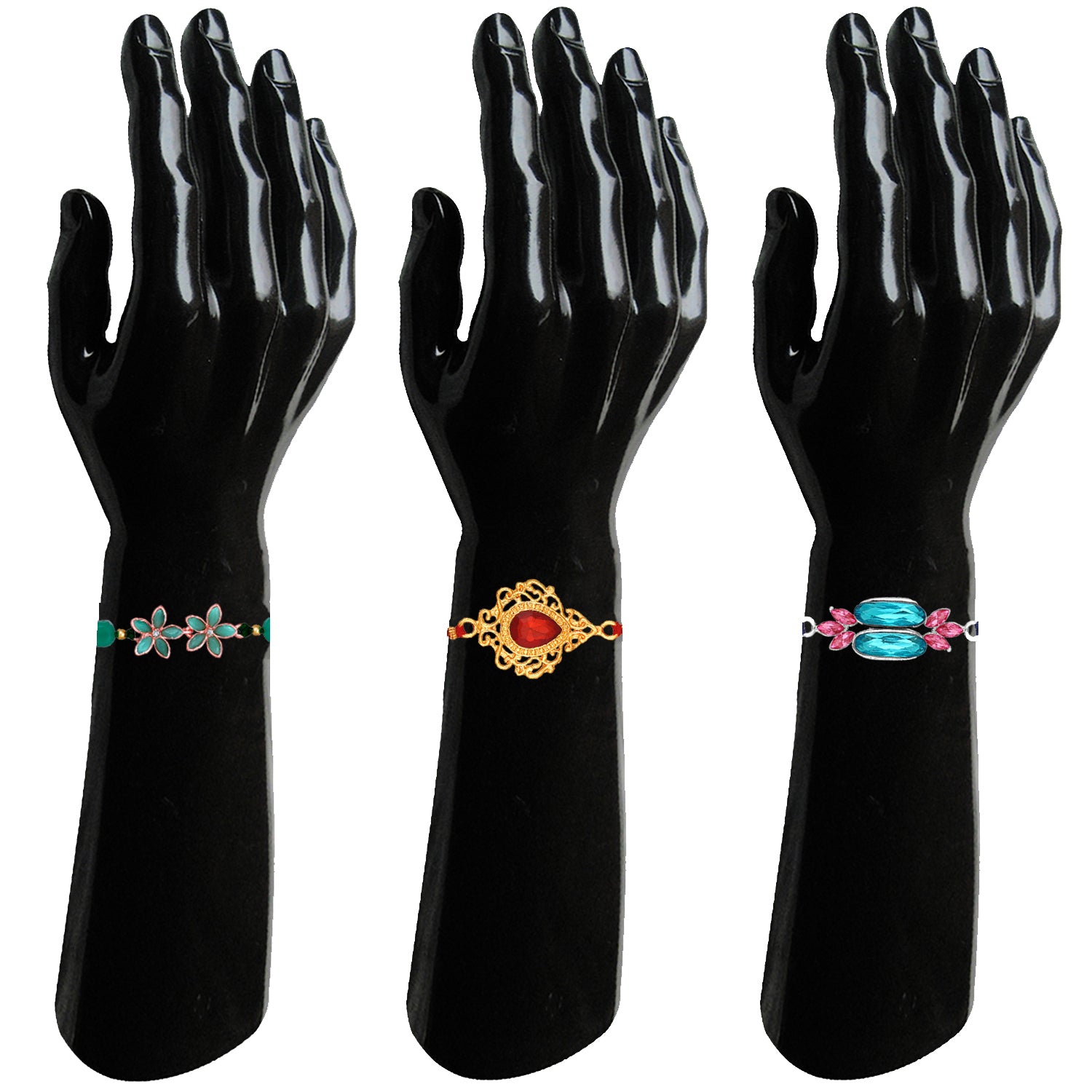 Combo of 3 Fancy Rakhis