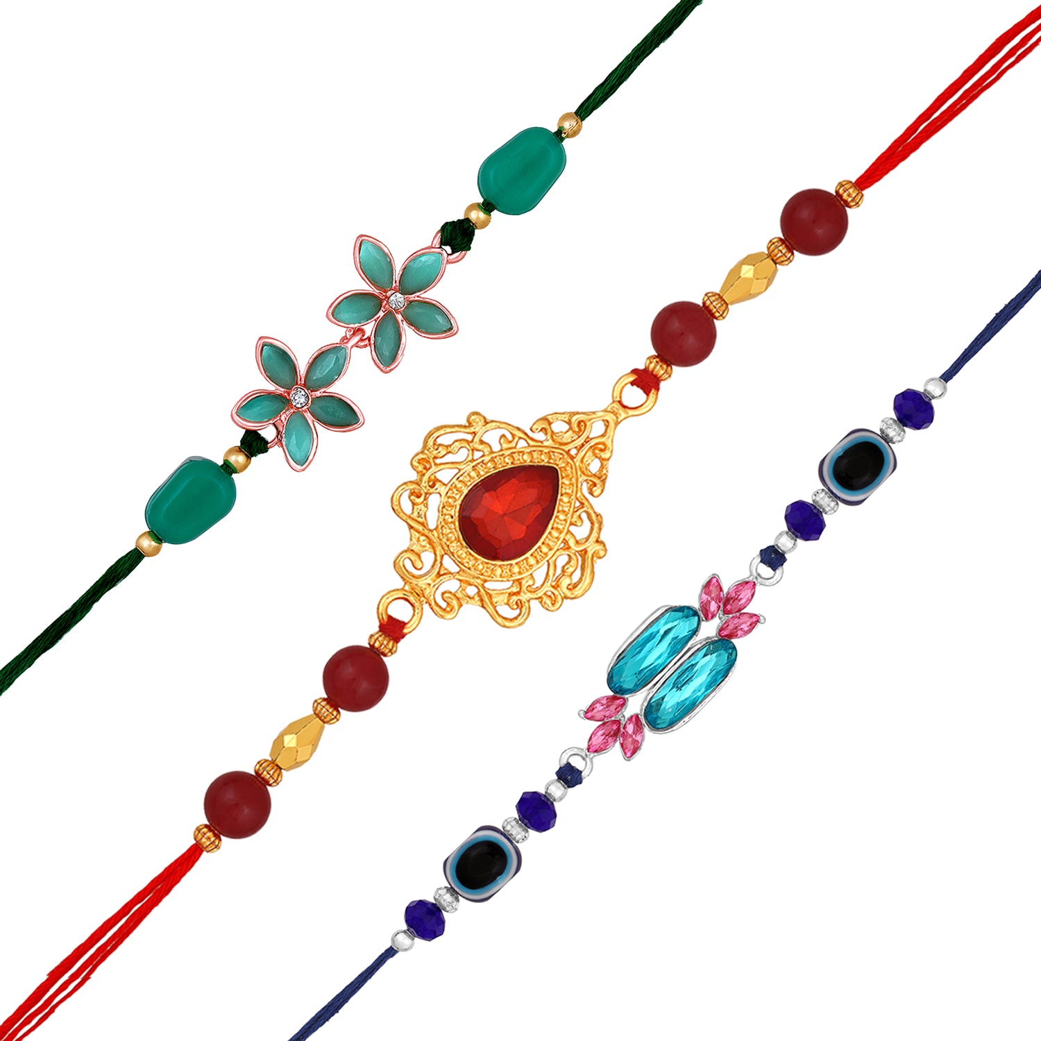 Combo of 3 Fancy Rakhis