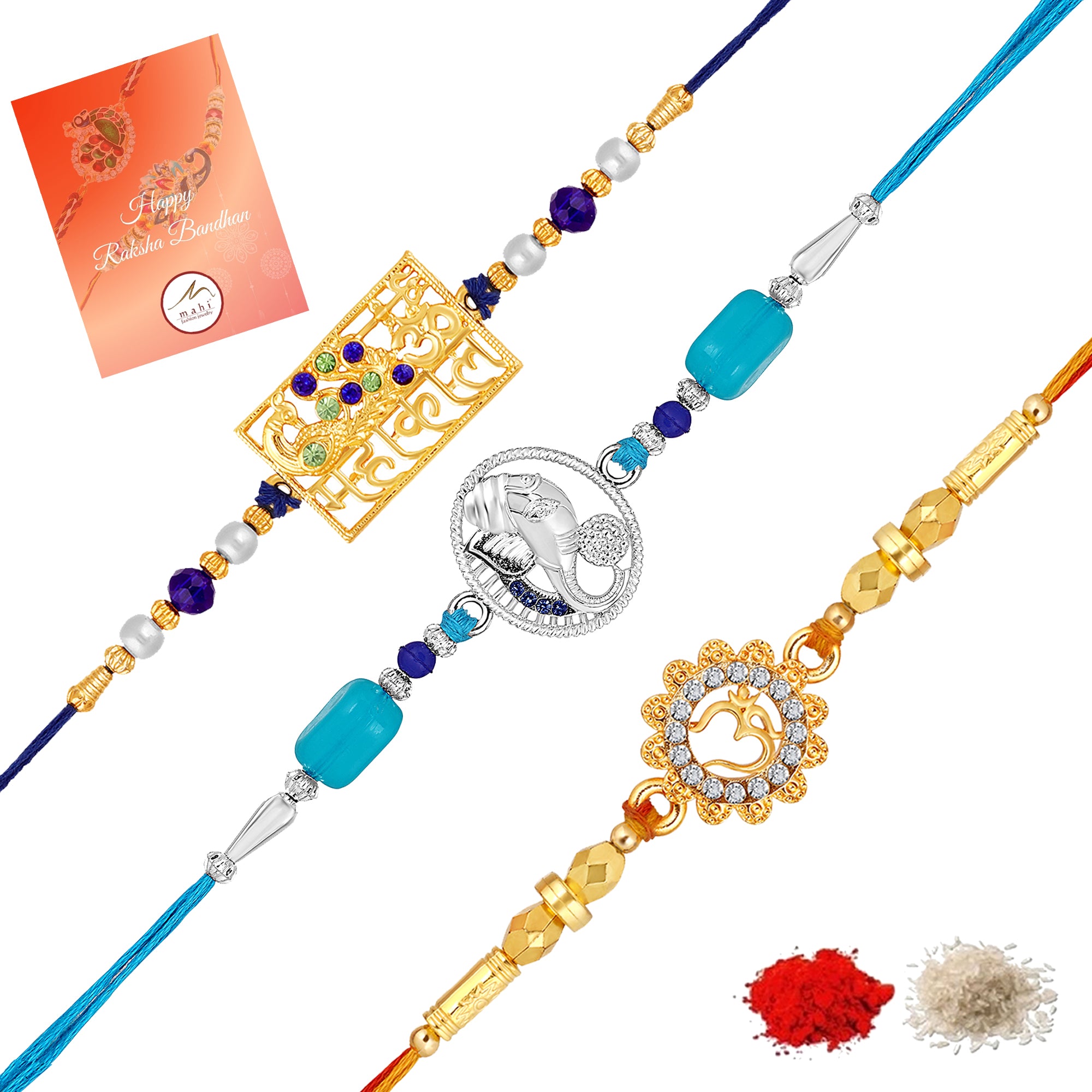Combo of 3 Religious Rakhi
