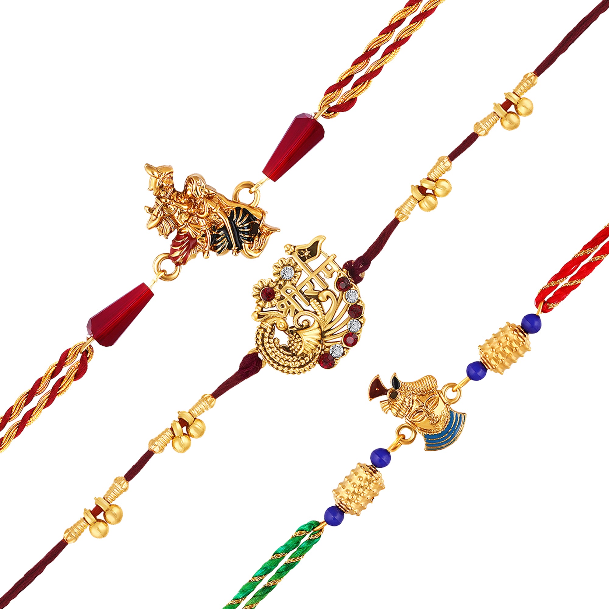 Combo of 3 Religious Rakhi