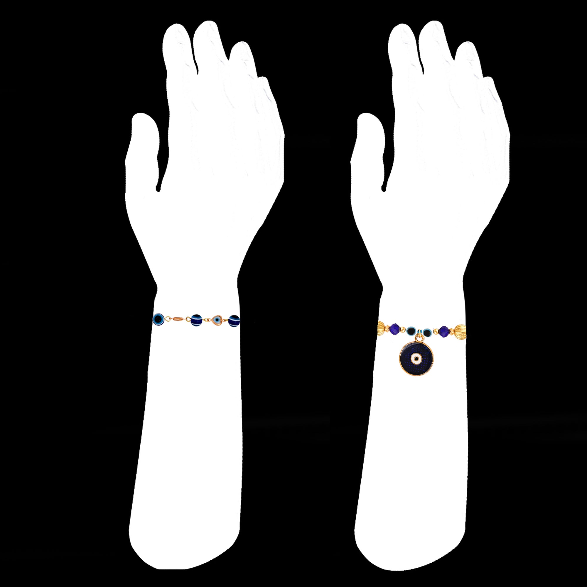 Evil Eye Rakhi Combo Set of 2 for Brother