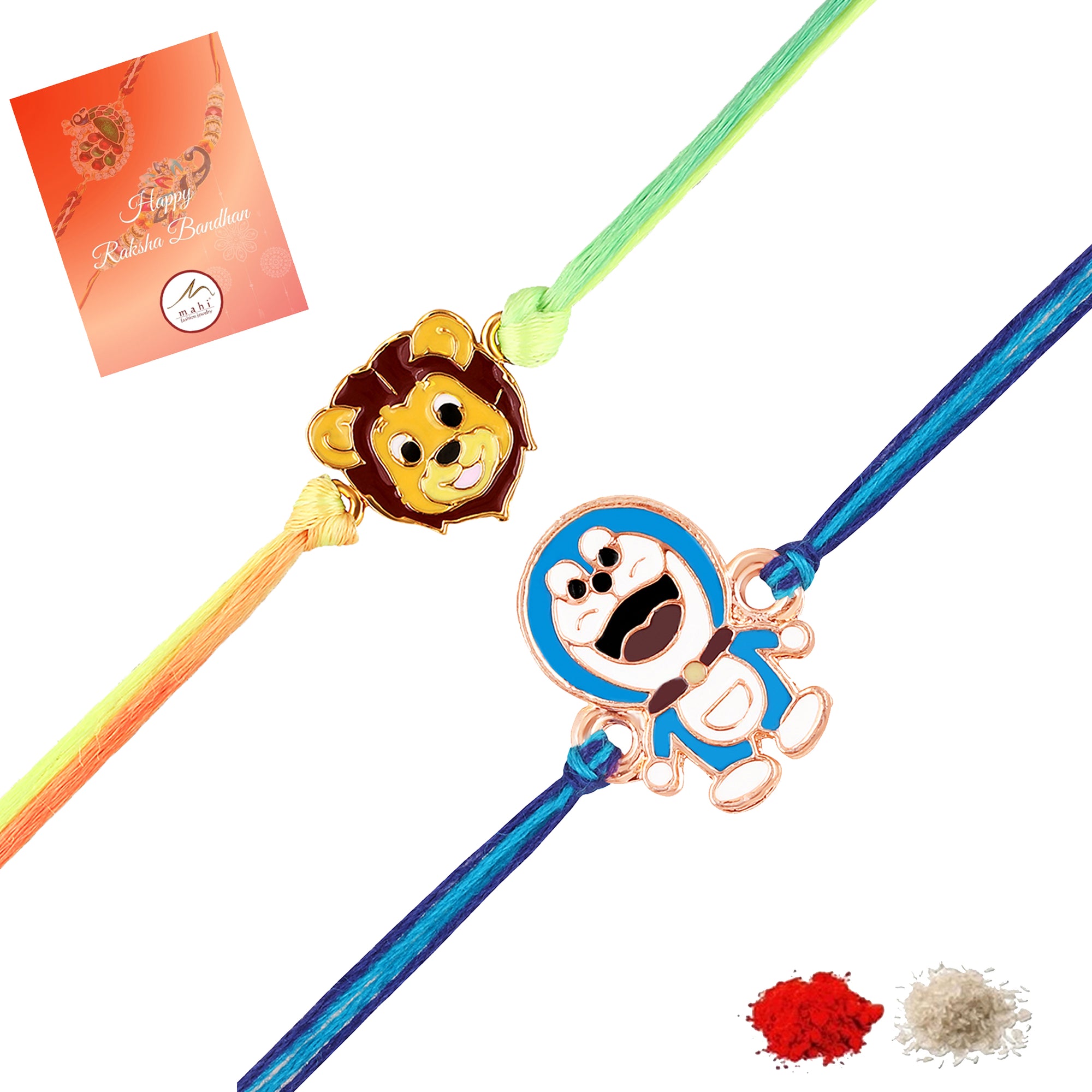 Kids Cartoon Rakhi Combo Set of 2