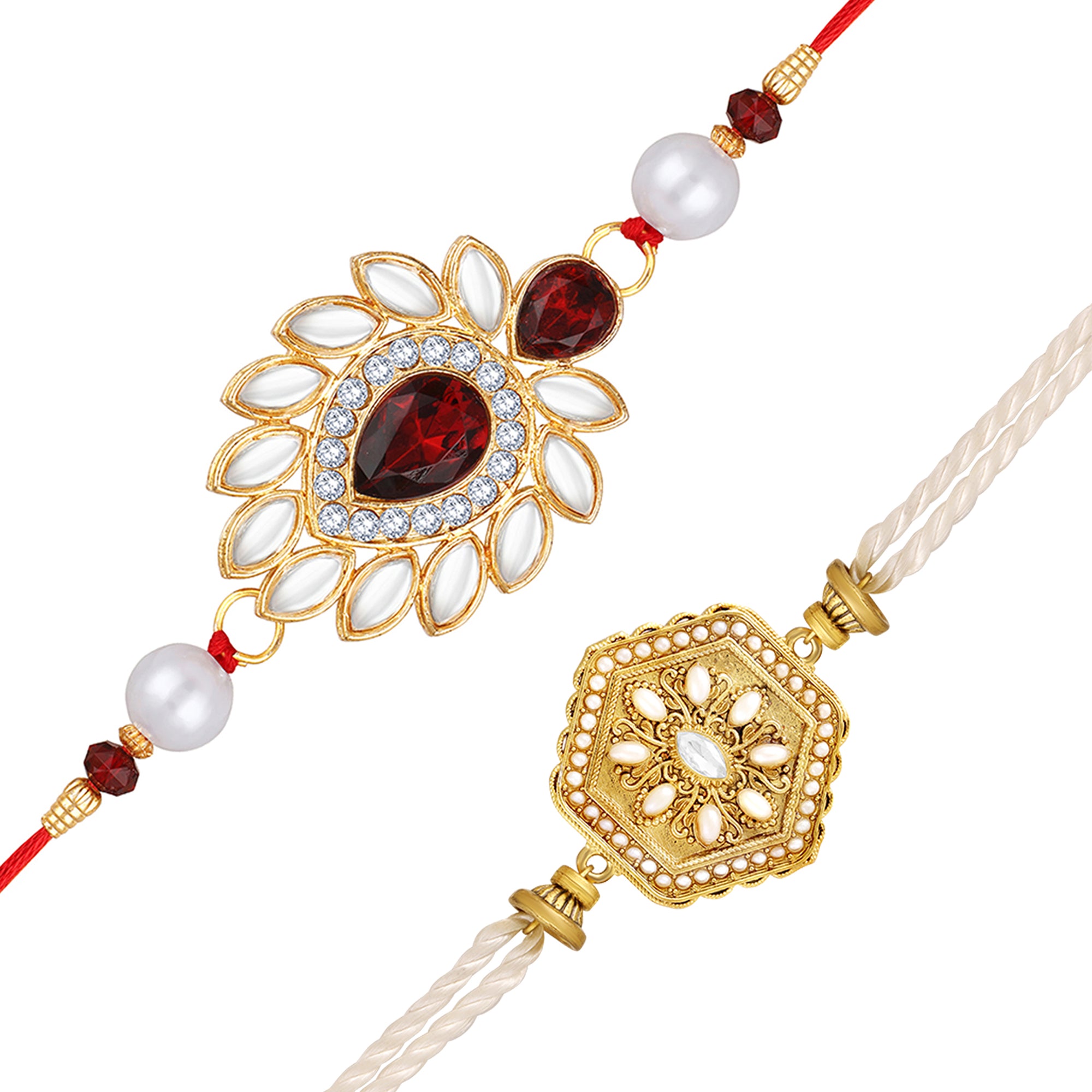 Premium Rakhi Combo Set of 2 for Brother