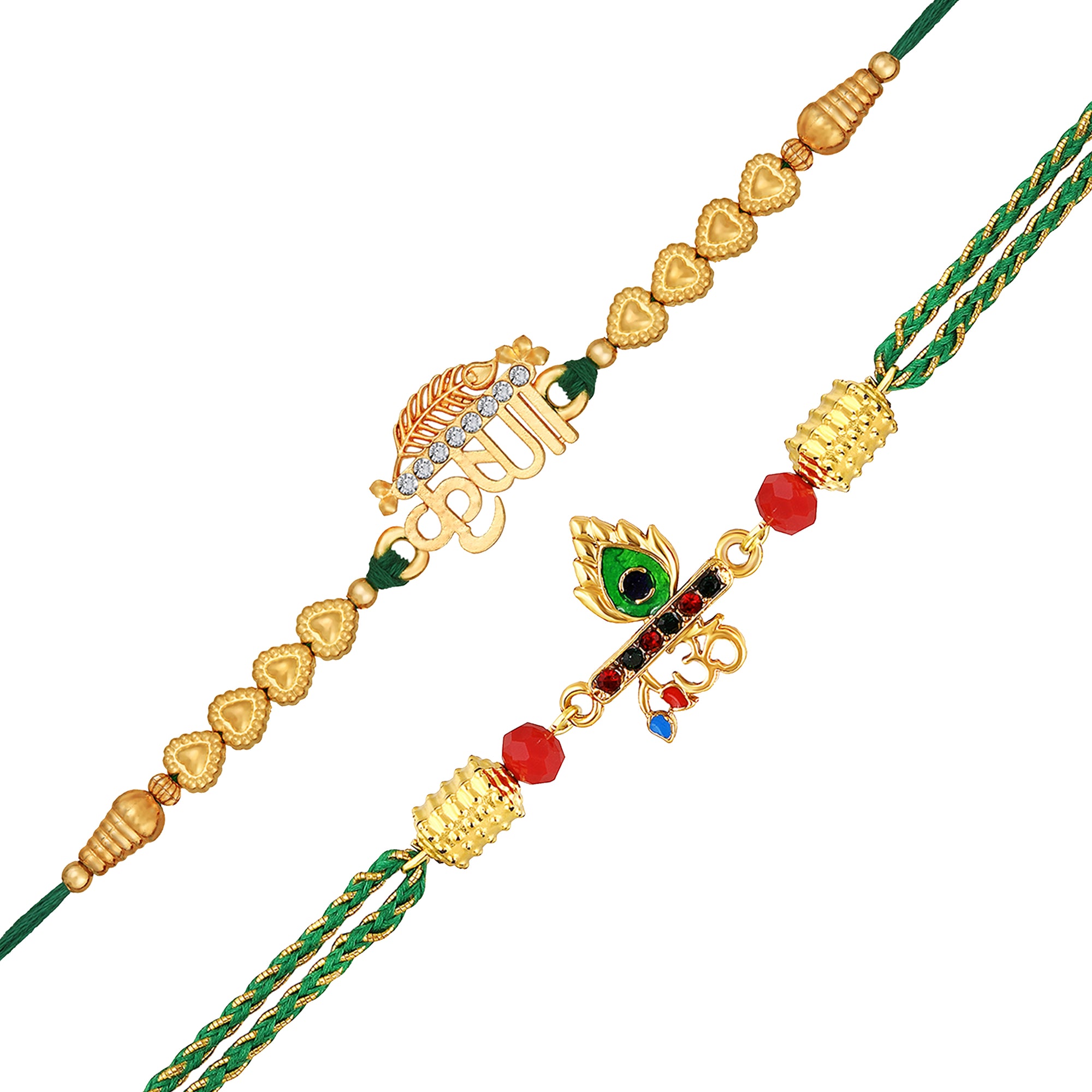 Spiritual Rakhi Combo Set of 2 for Brother