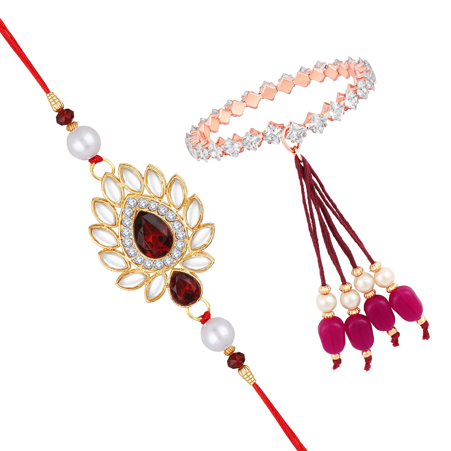 Combo of Bhaiya Bhabhi Couple Rakhi's