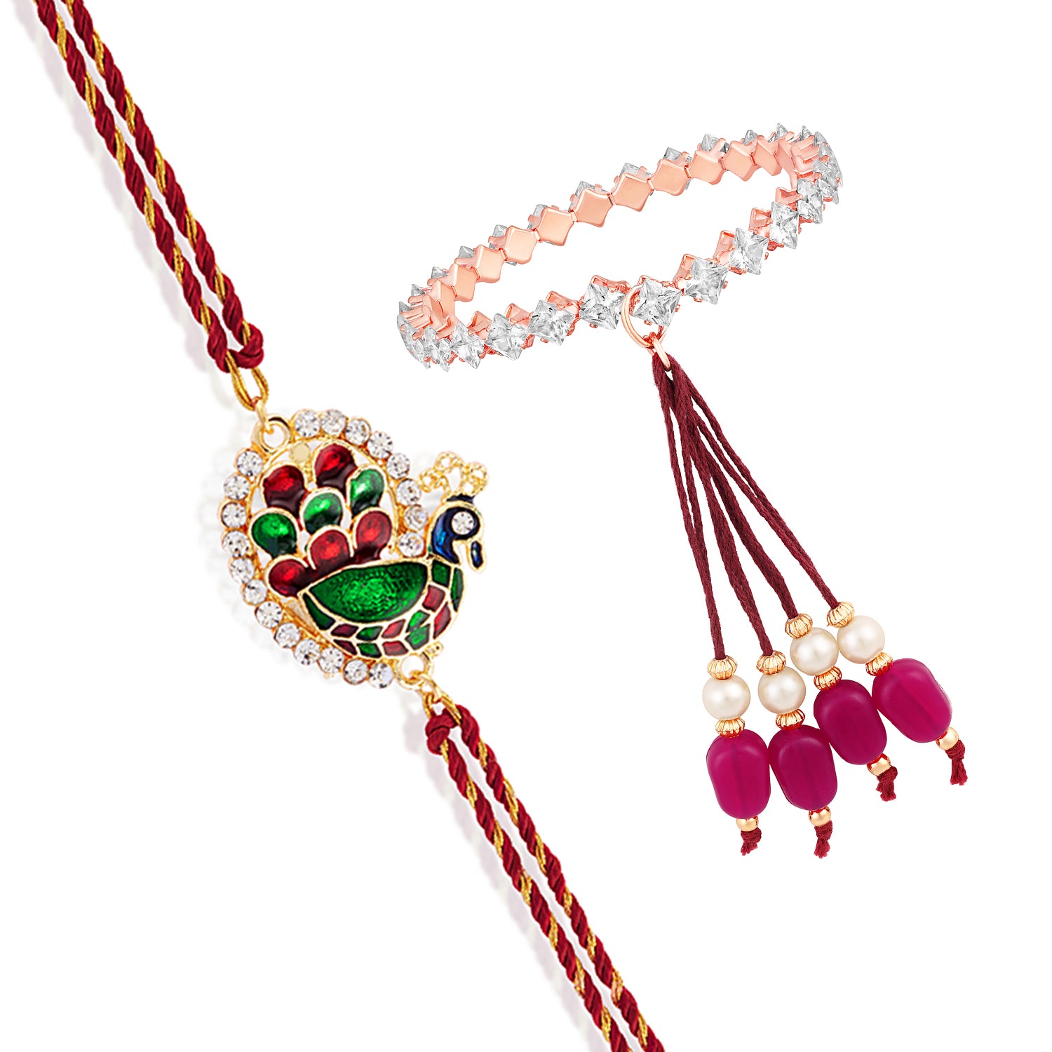 Combo of Bhaiya Bhabhi Couple Rakhi's