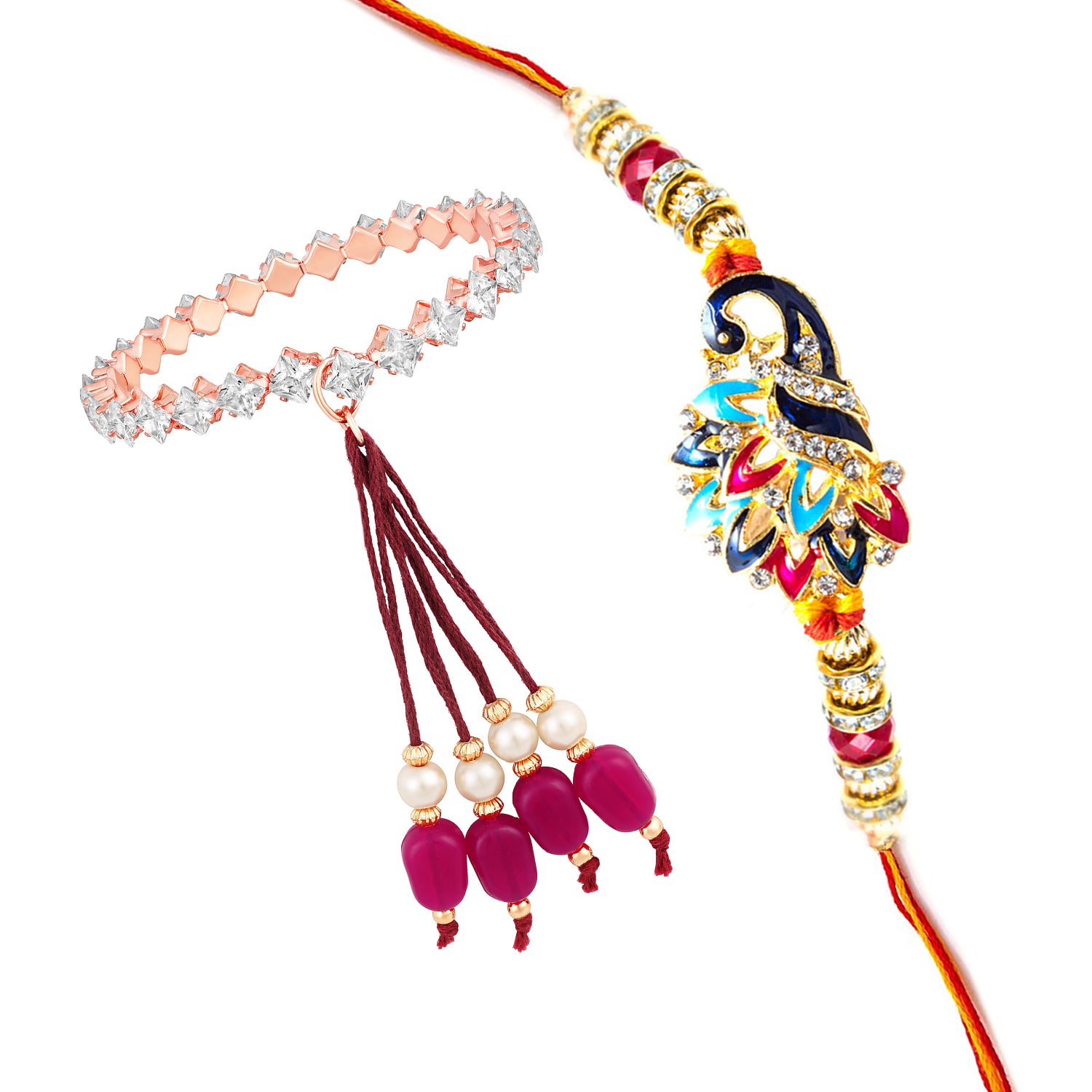 Combo of Bhaiya Bhabhi Couple Rakhi's