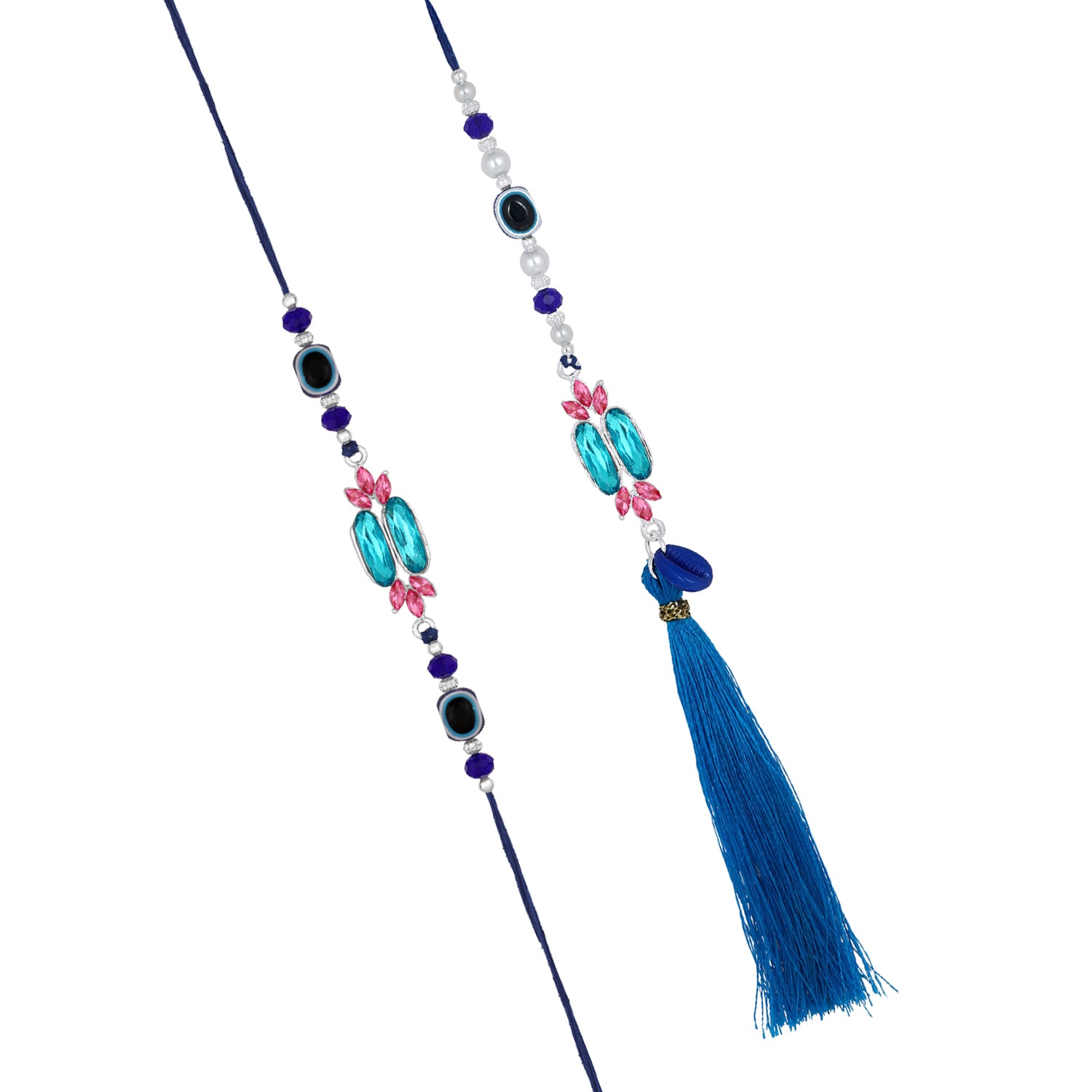 Simple and Classic Evil Eye Couple Rakhi