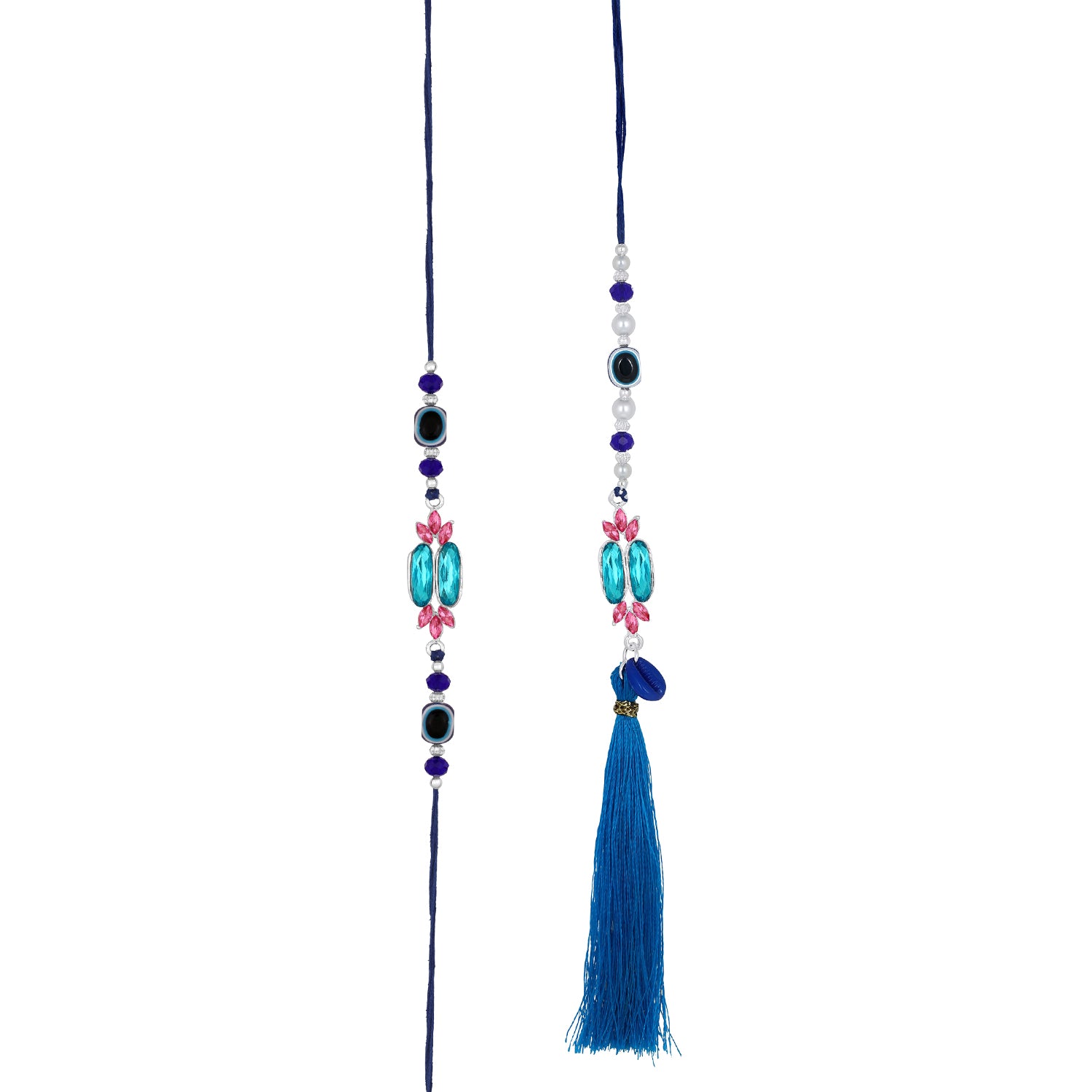 Simple and Classic Evil Eye Couple Rakhi