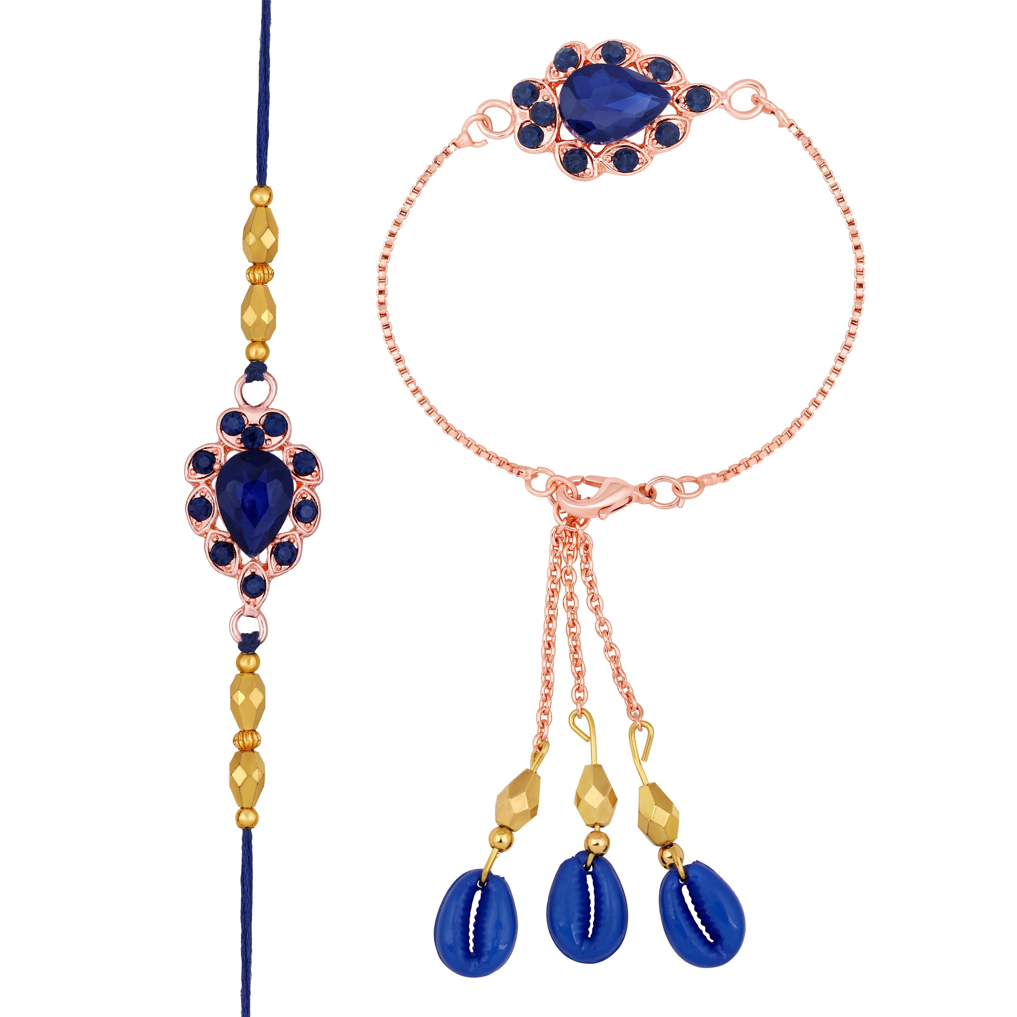 Simple and Classic Couple Rakhi