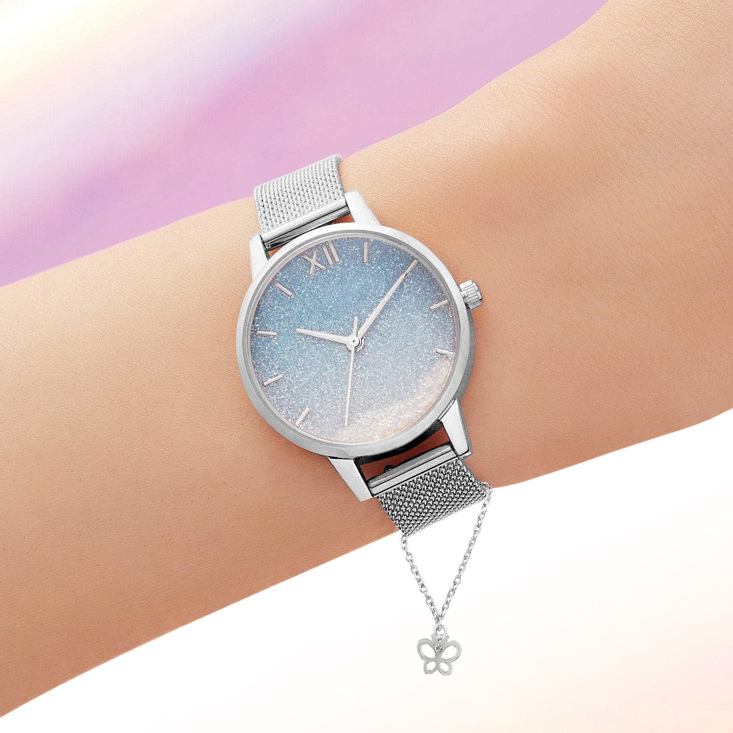 Butterfly Shaped Watch Charm