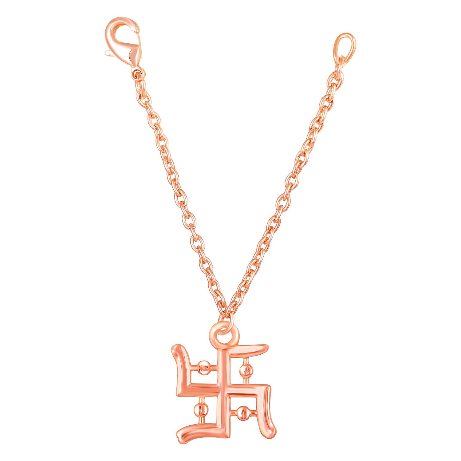 Swastik Shaped Watch Charm