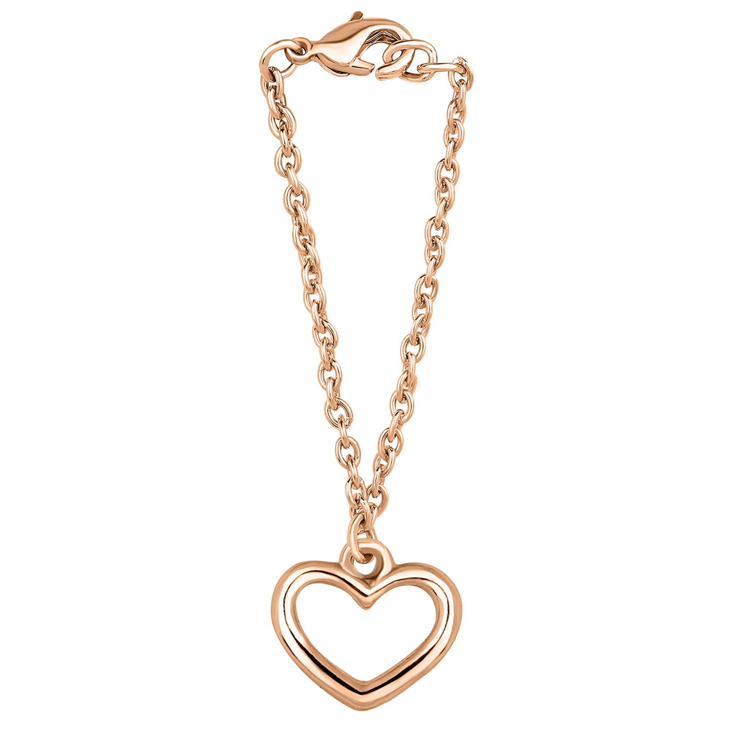 Heart Shaped Watch Charm