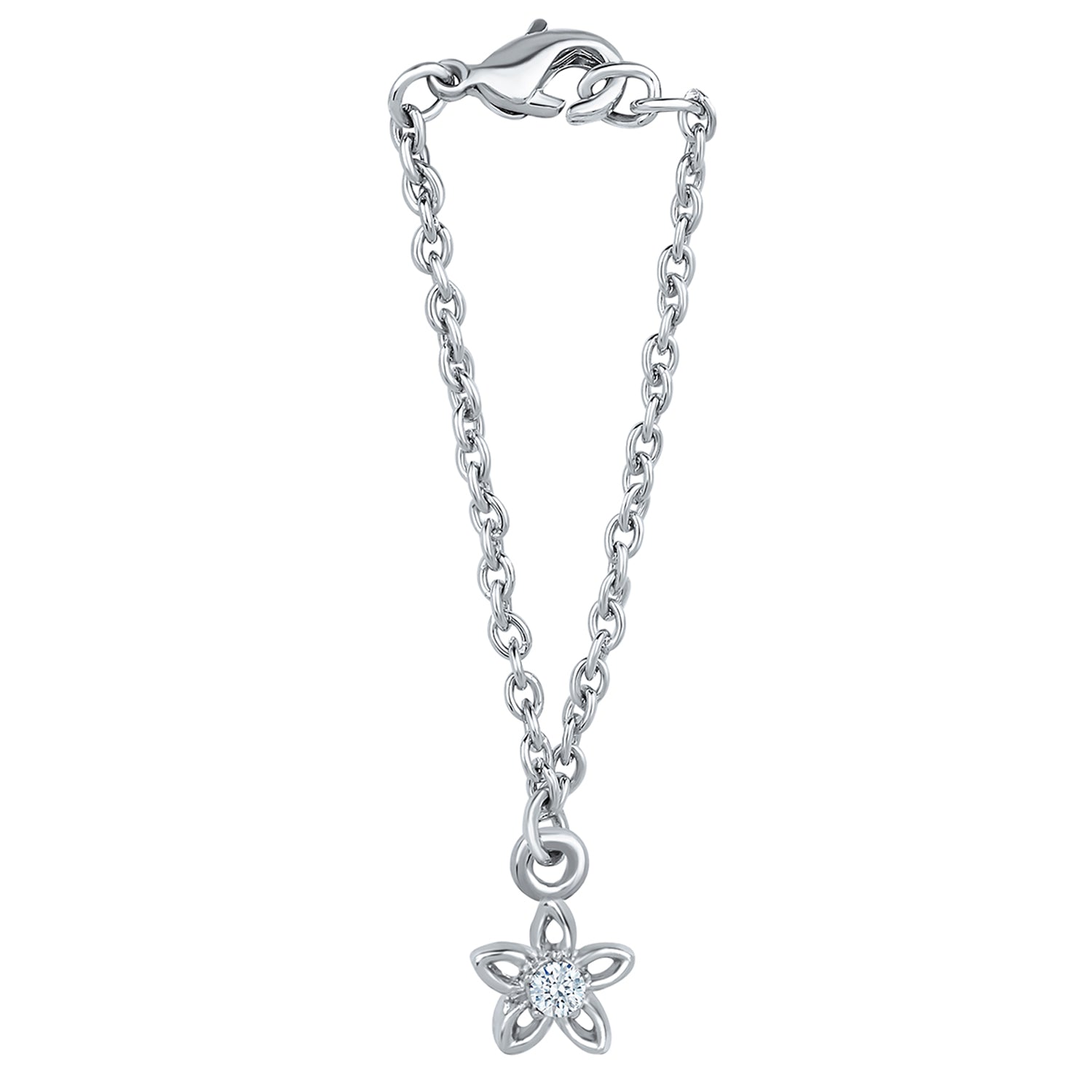 Floral Shaped Watch Charm